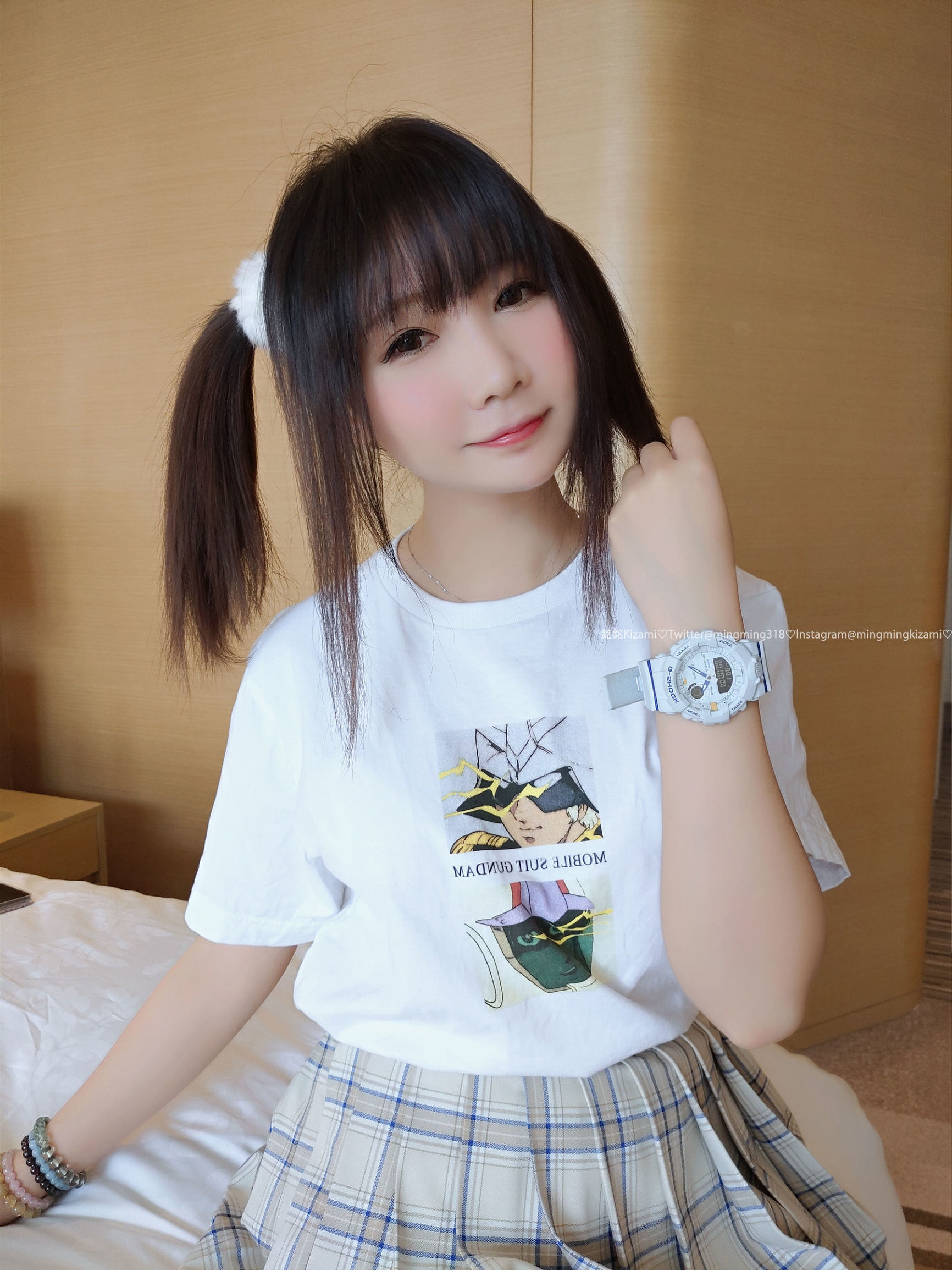 Minh Minh Kizami Tự sướng Vol.018 Cô nàng dễ thương ở nhà
