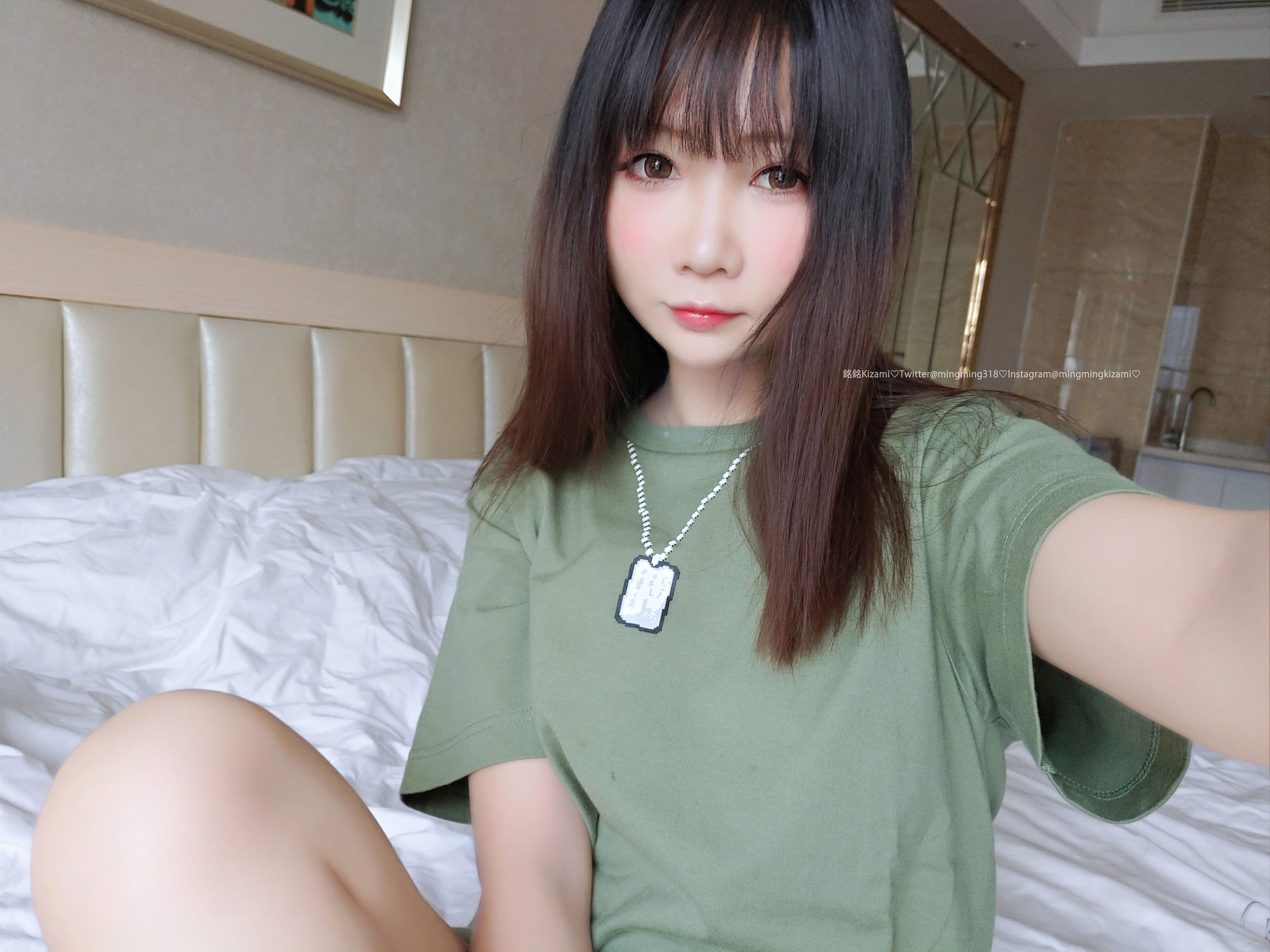 Minh Minh Kizami Tự sướng Vol.018 Cô nàng dễ thương ở nhà
