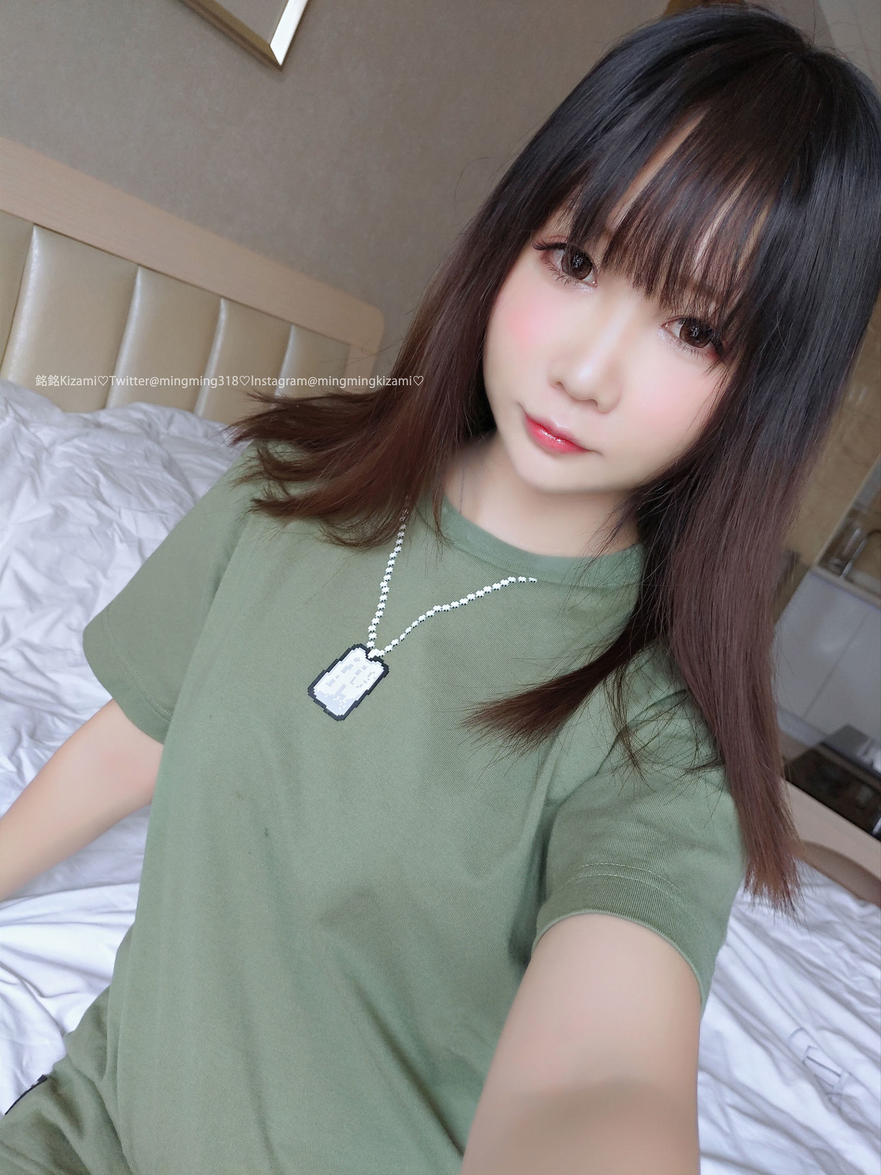 Minh Minh Kizami Tự sướng Vol.018 Cô nàng dễ thương ở nhà