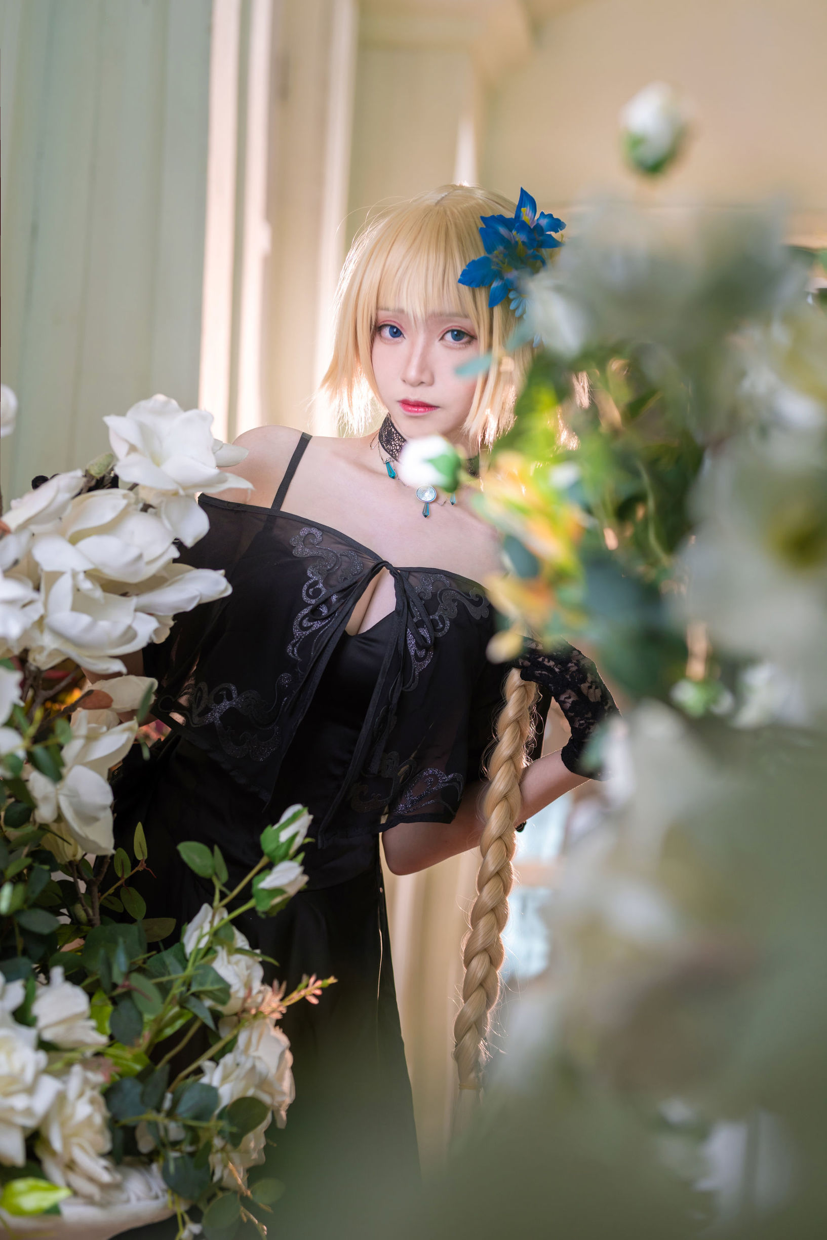 長腿Coser青青子Js 禮服貞德