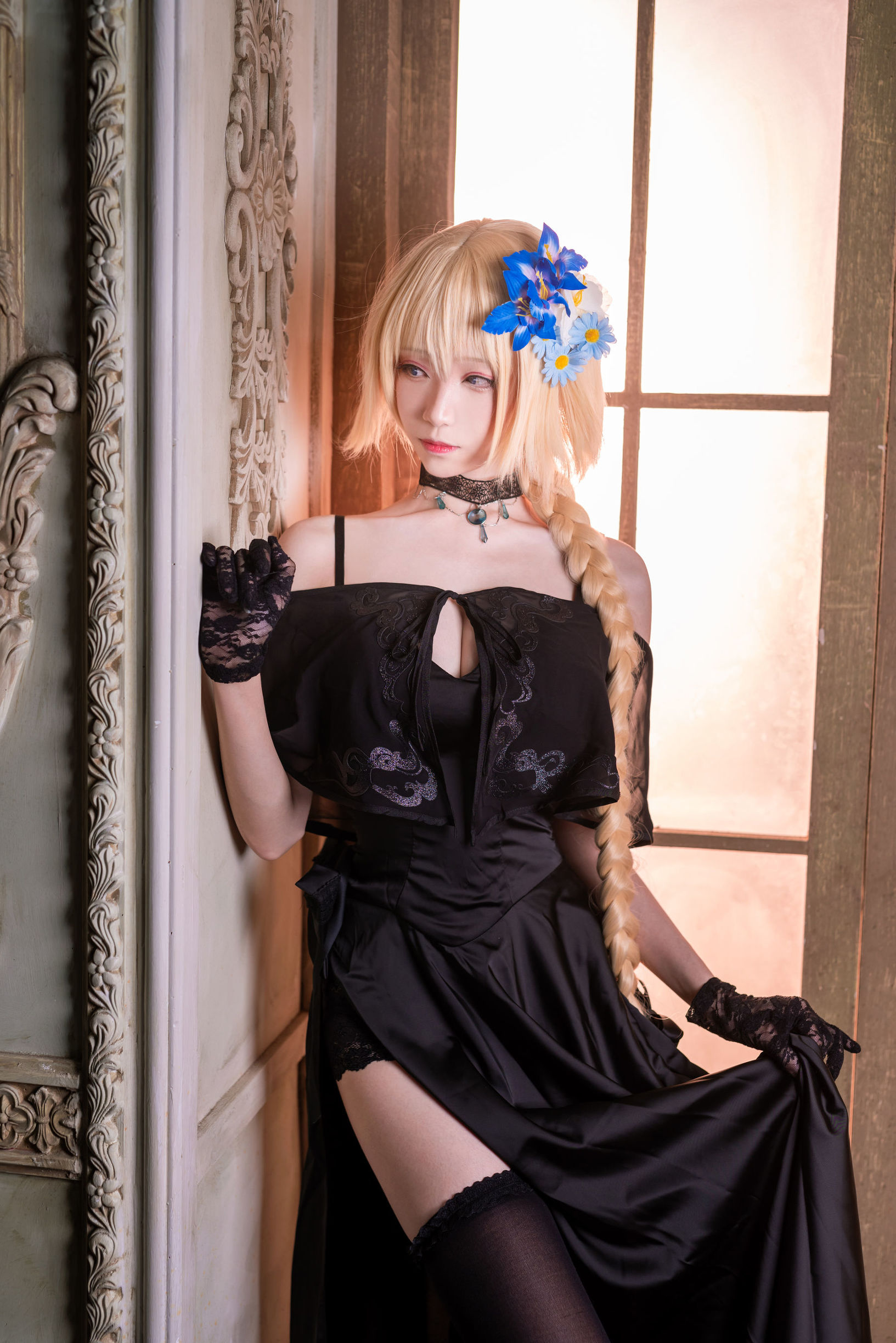 Long-legged Coser Qingqingzi Js Formal Dress Joan of Arc