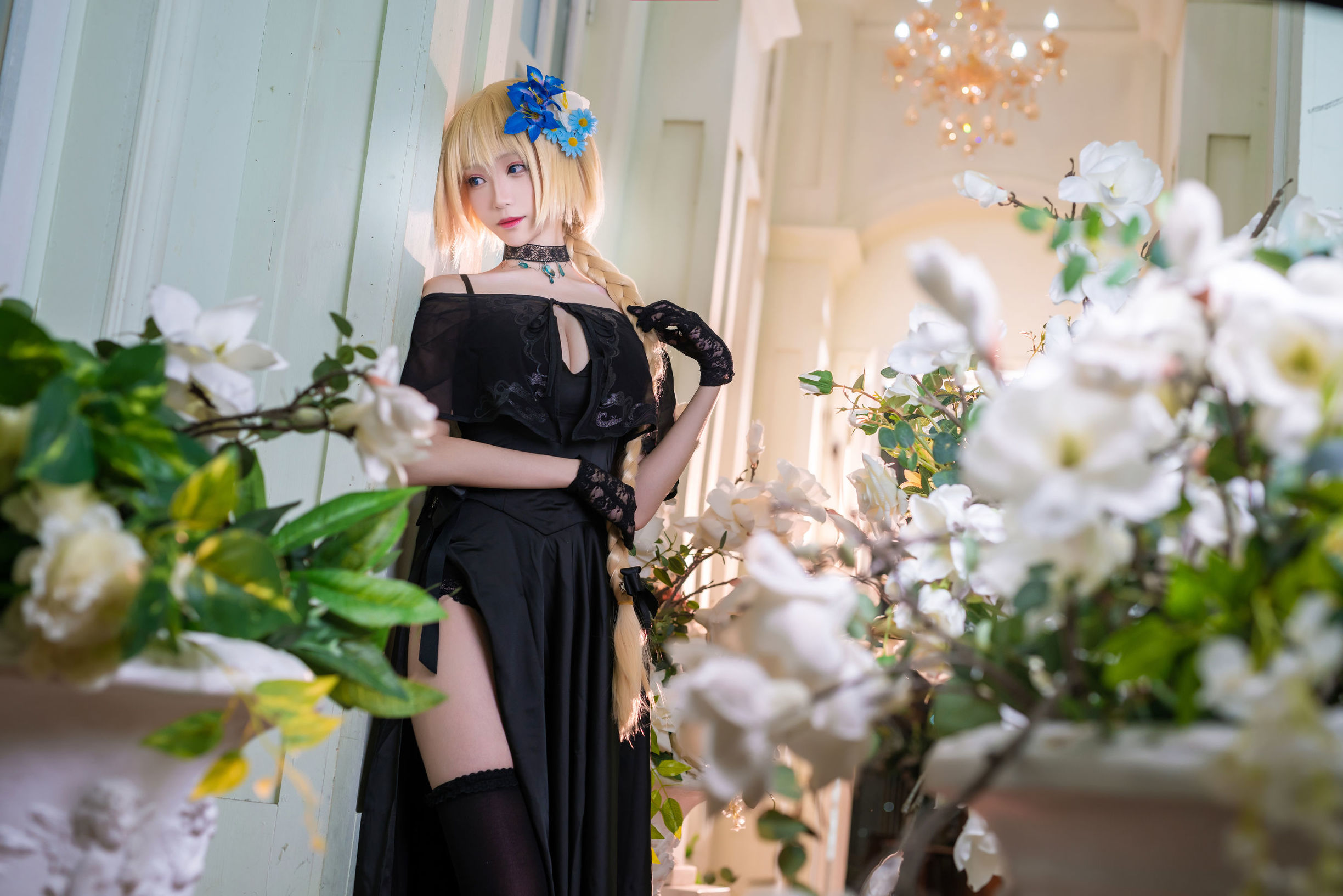 長腿Coser青青子Js 禮服貞德
