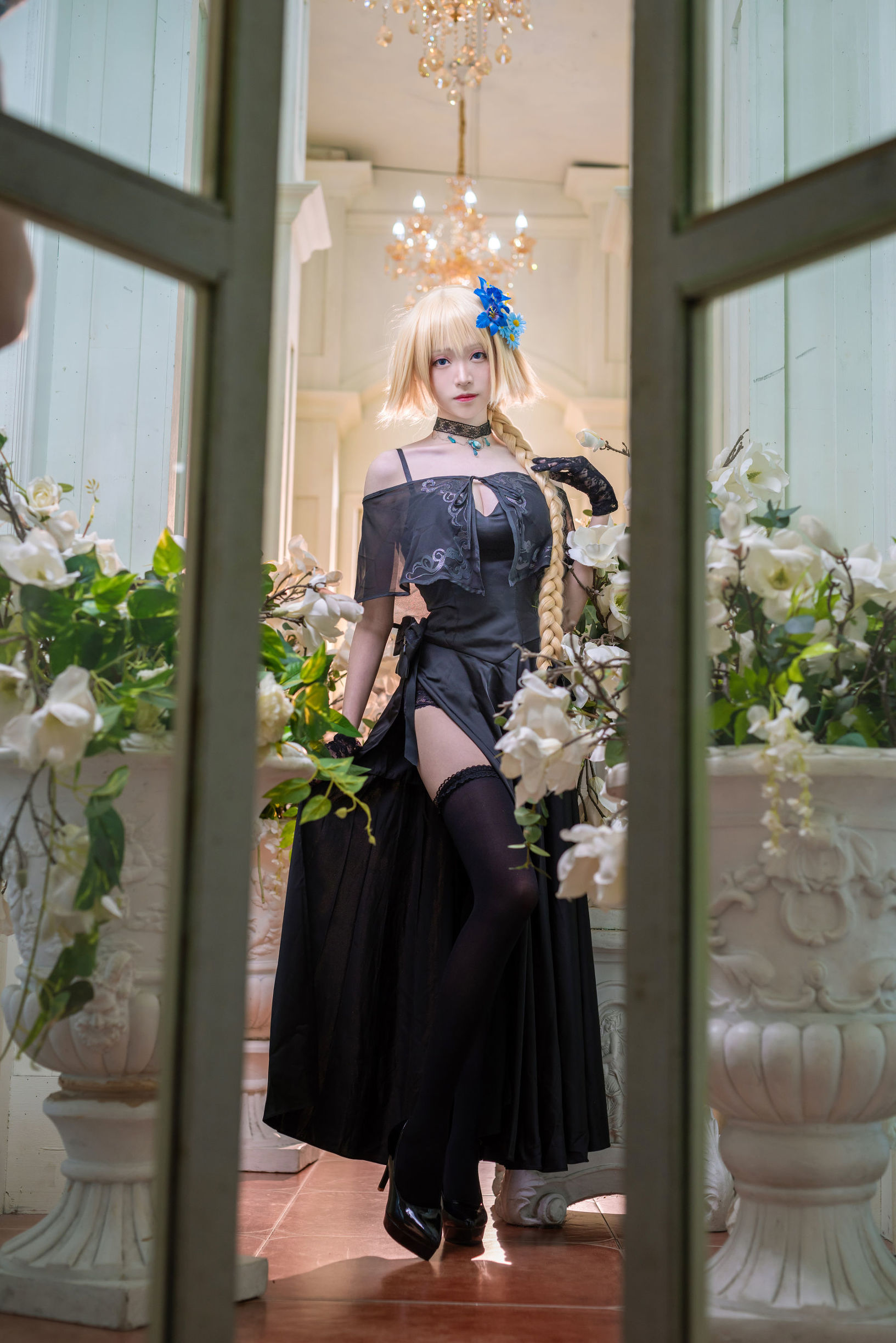 長腿Coser青青子Js 禮服貞德