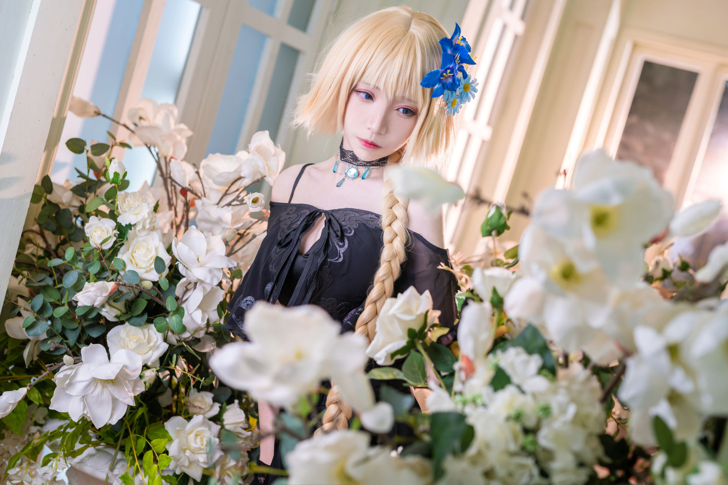 長腿Coser青青子Js 禮服貞德