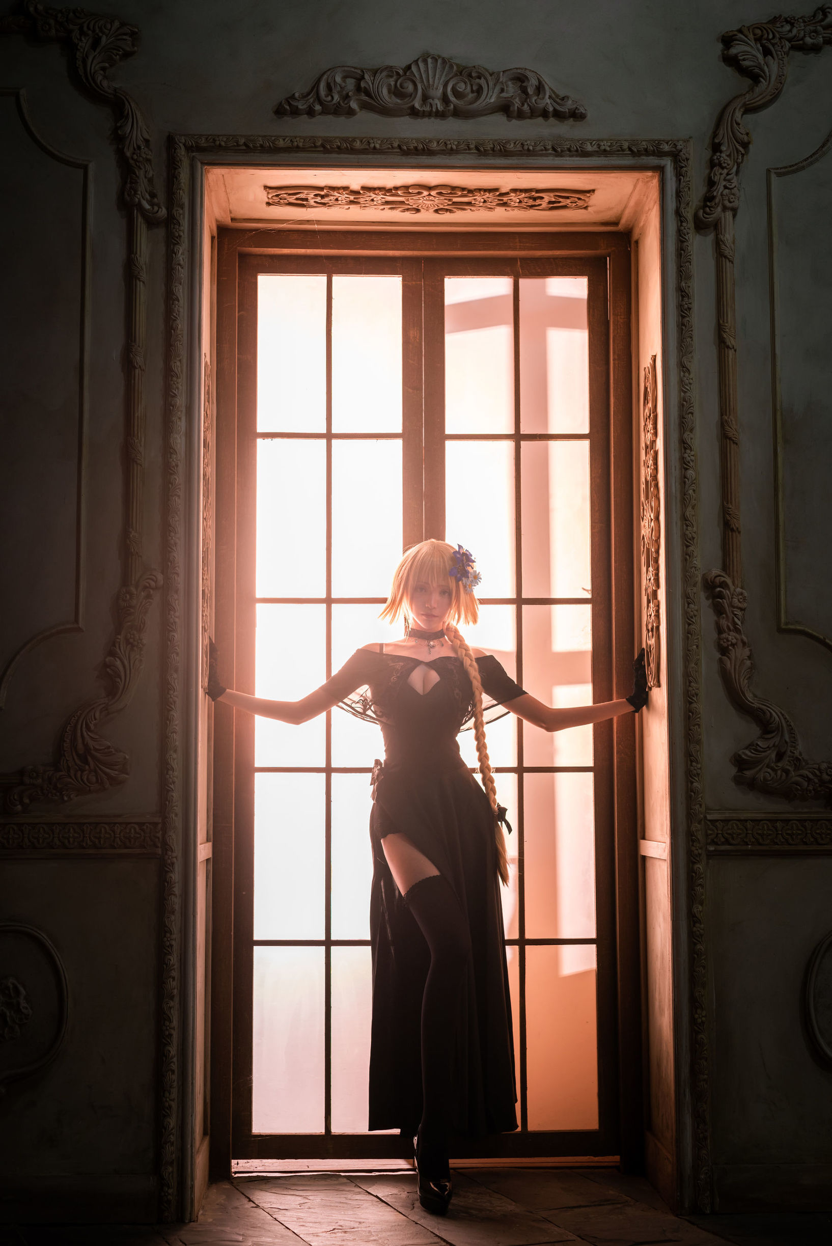Long-legged Coser Qingqingzi Js Formal Dress Joan of Arc