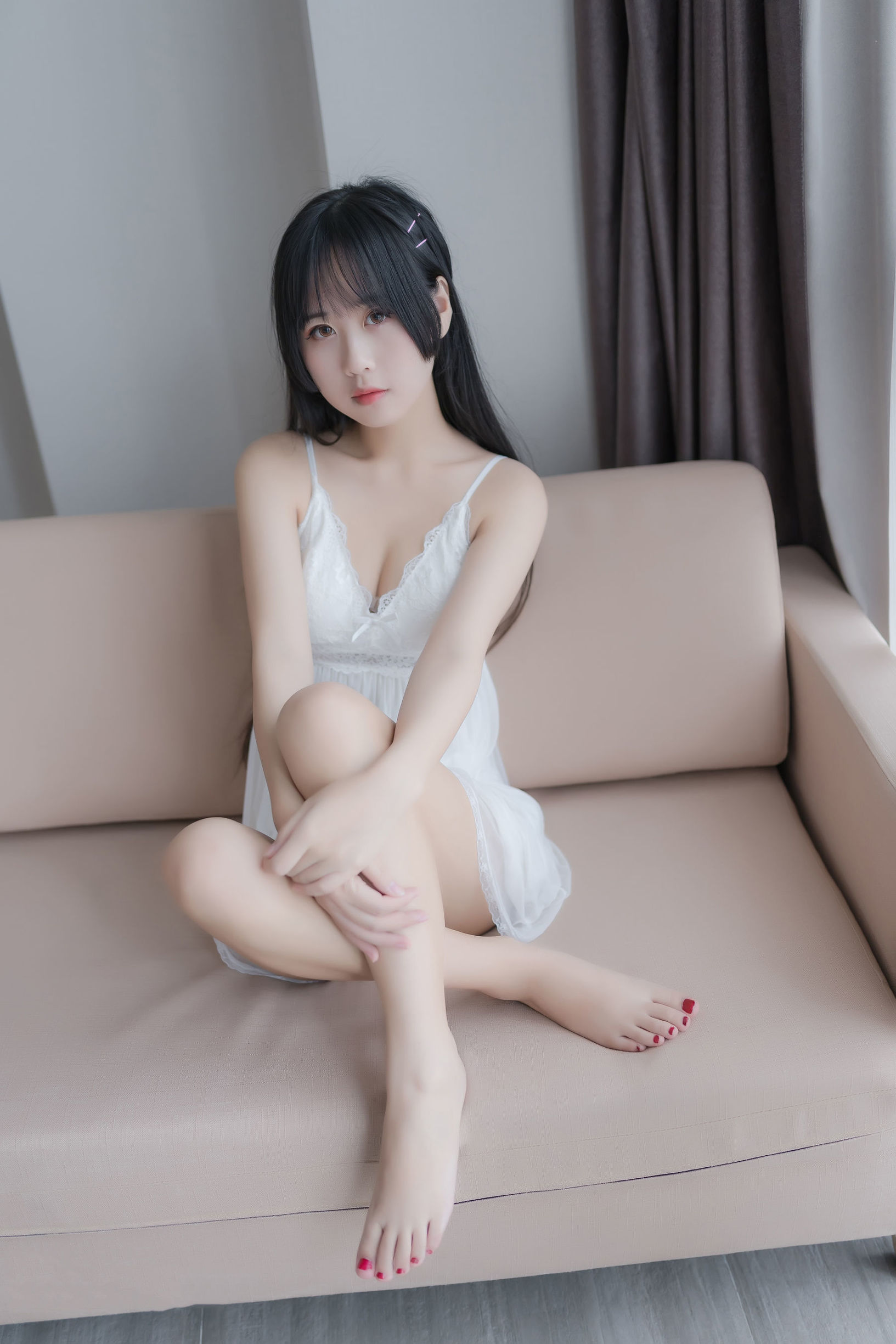 Ánh Nắng Mỹ Thiếu Nữ Mông Nha o0 Màu Trắng Tư Phòng