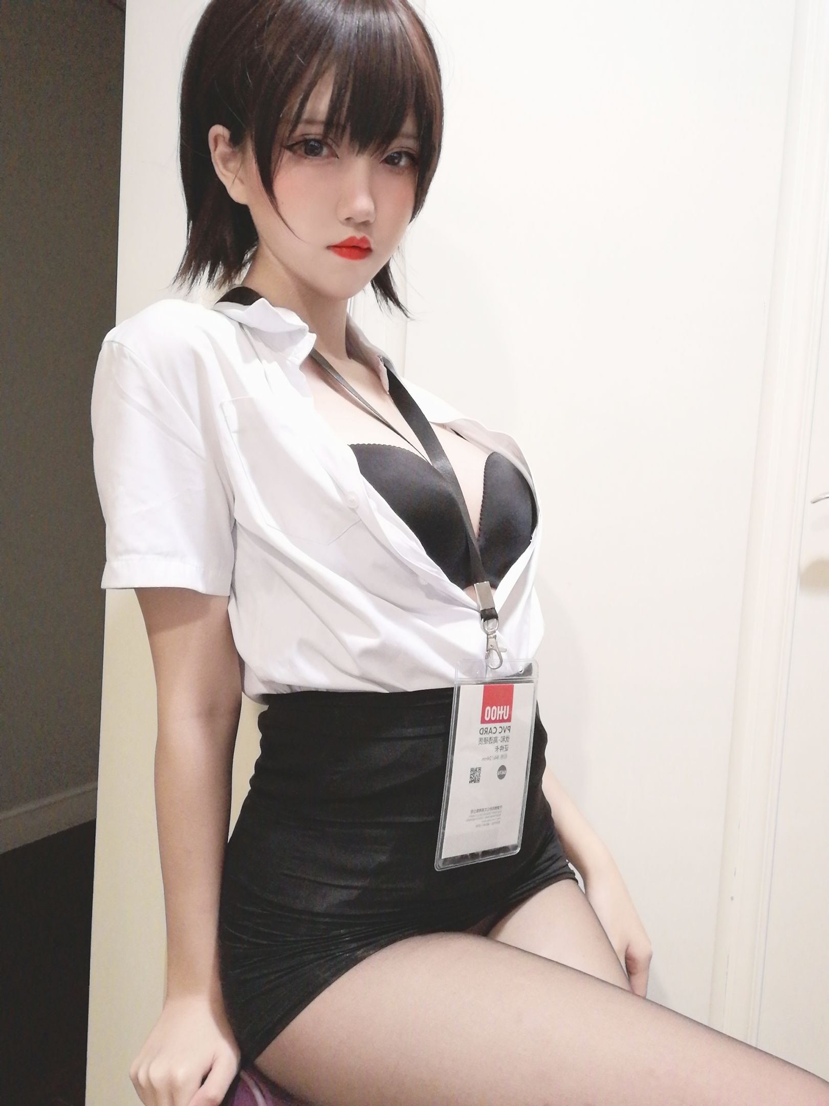 鬼馬少女阿薰卡奧里 黑絲OL
