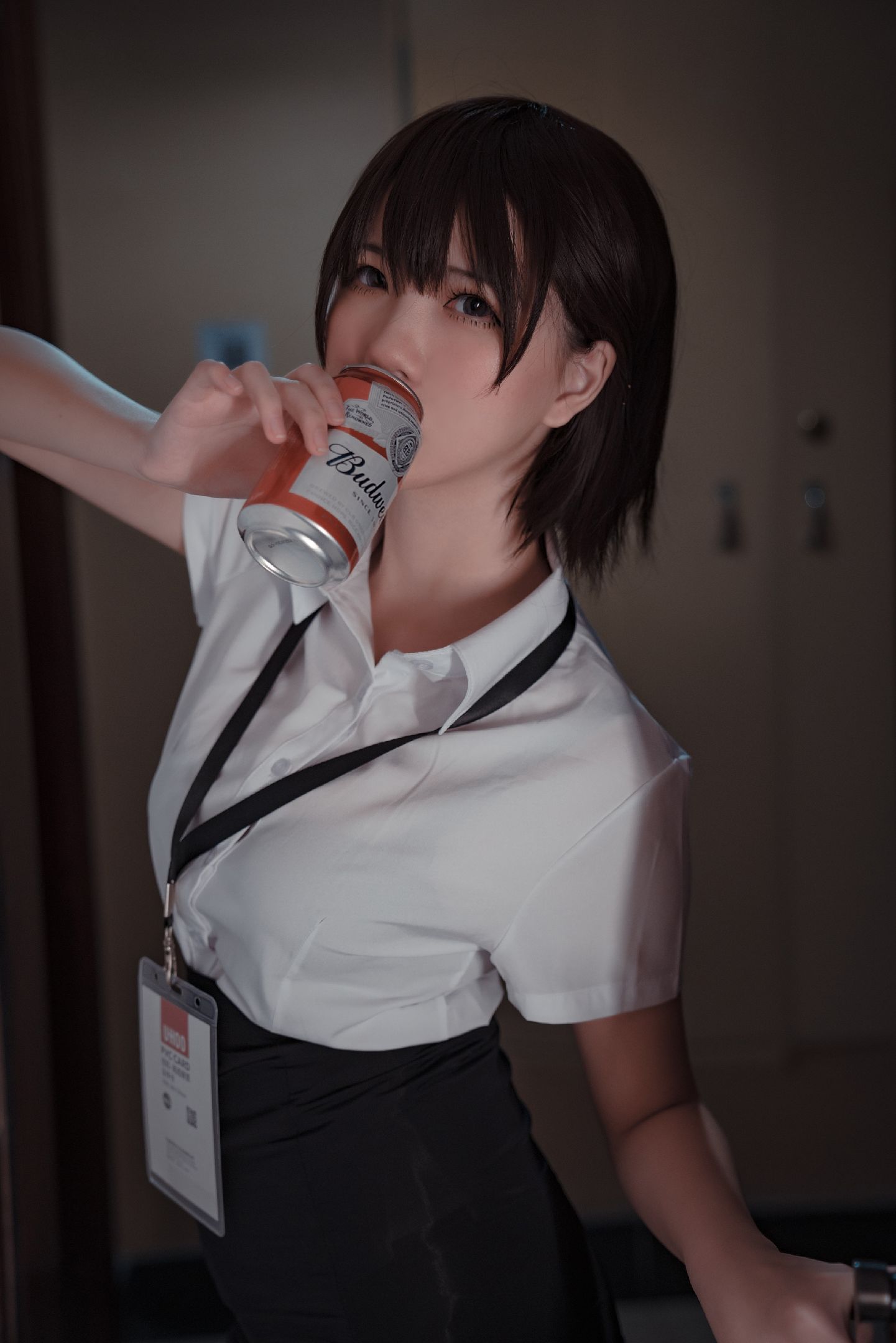 สาวน้อยกวน อาเซิ่นคาโอริ ถุงน่องดำ OL