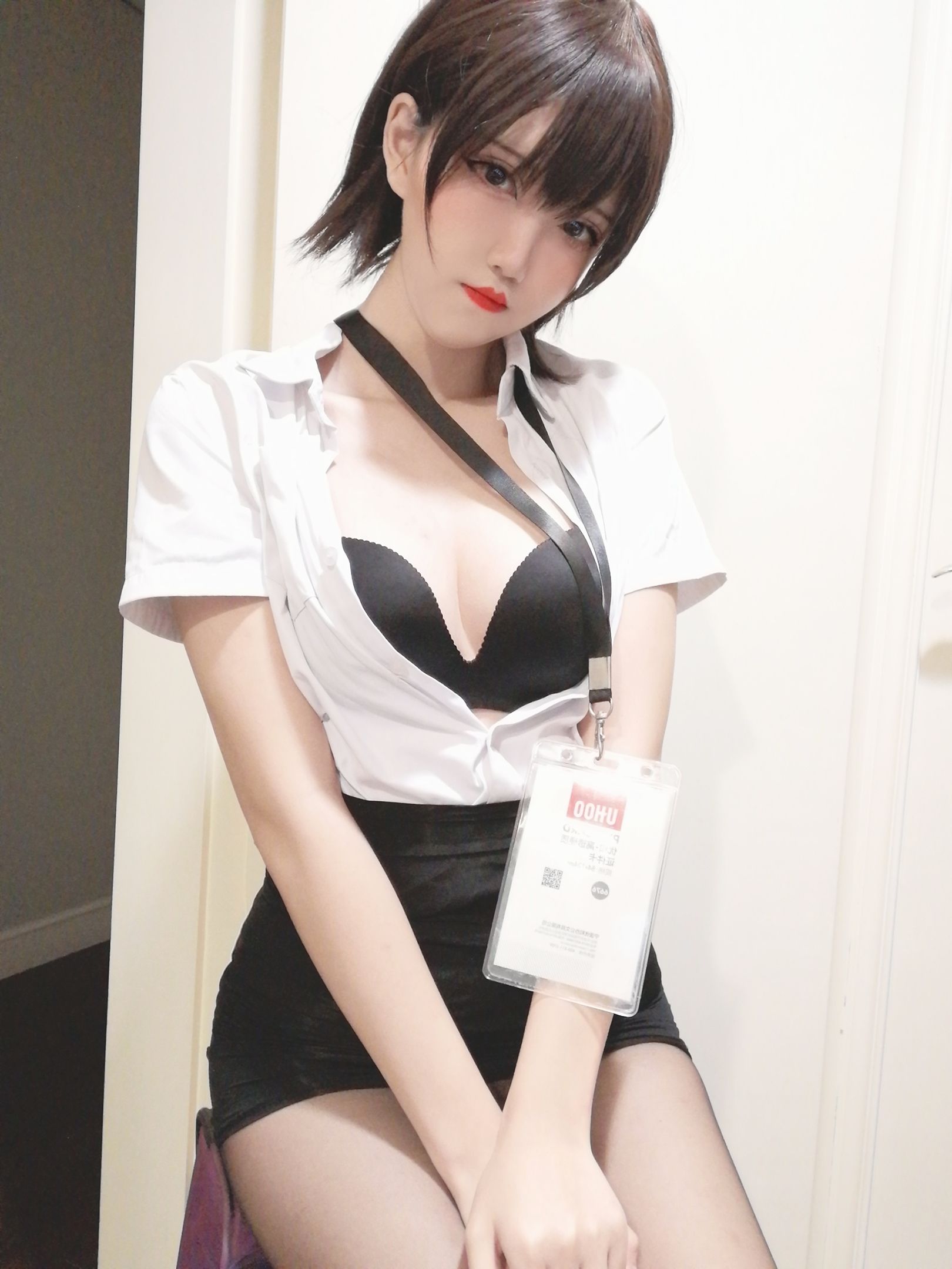 鬼馬少女阿薰卡奧里 黑絲OL