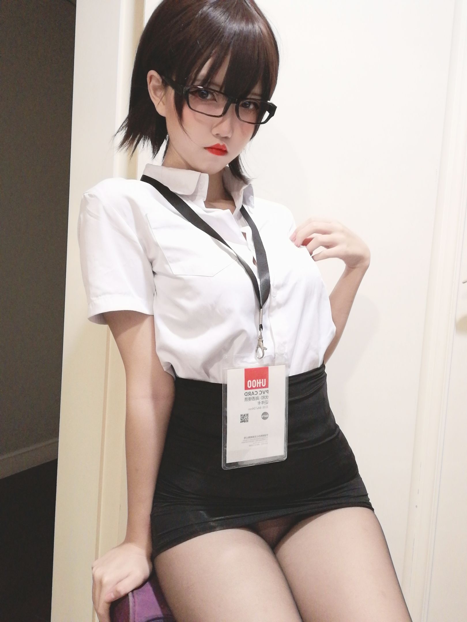 鬼馬少女阿薰卡奧里 黑絲OL
