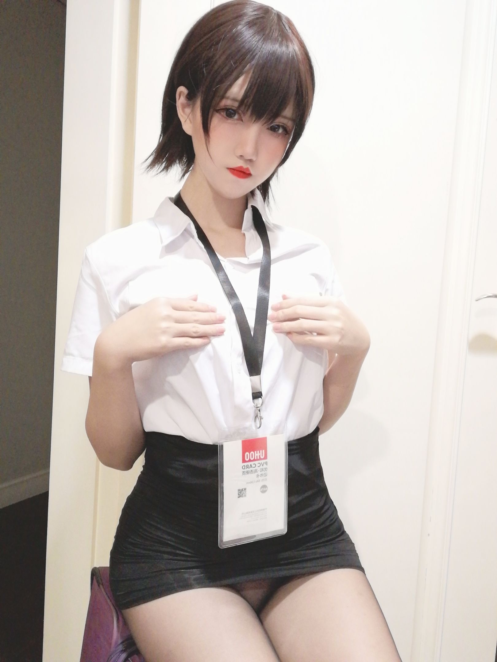 鬼馬少女阿薰卡奧里 黑絲OL