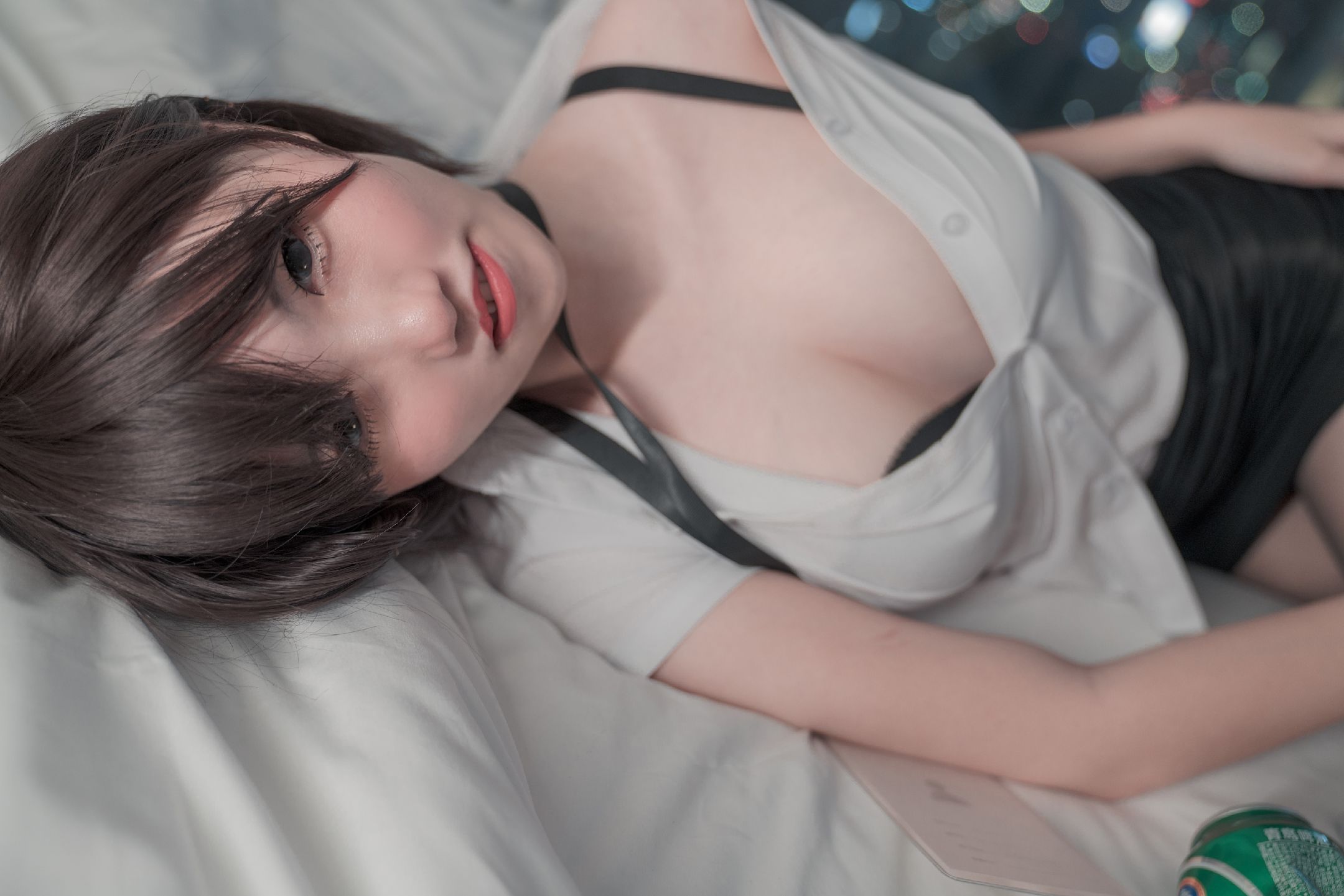 สาวน้อยกวน อาเซิ่นคาโอริ ถุงน่องดำ OL