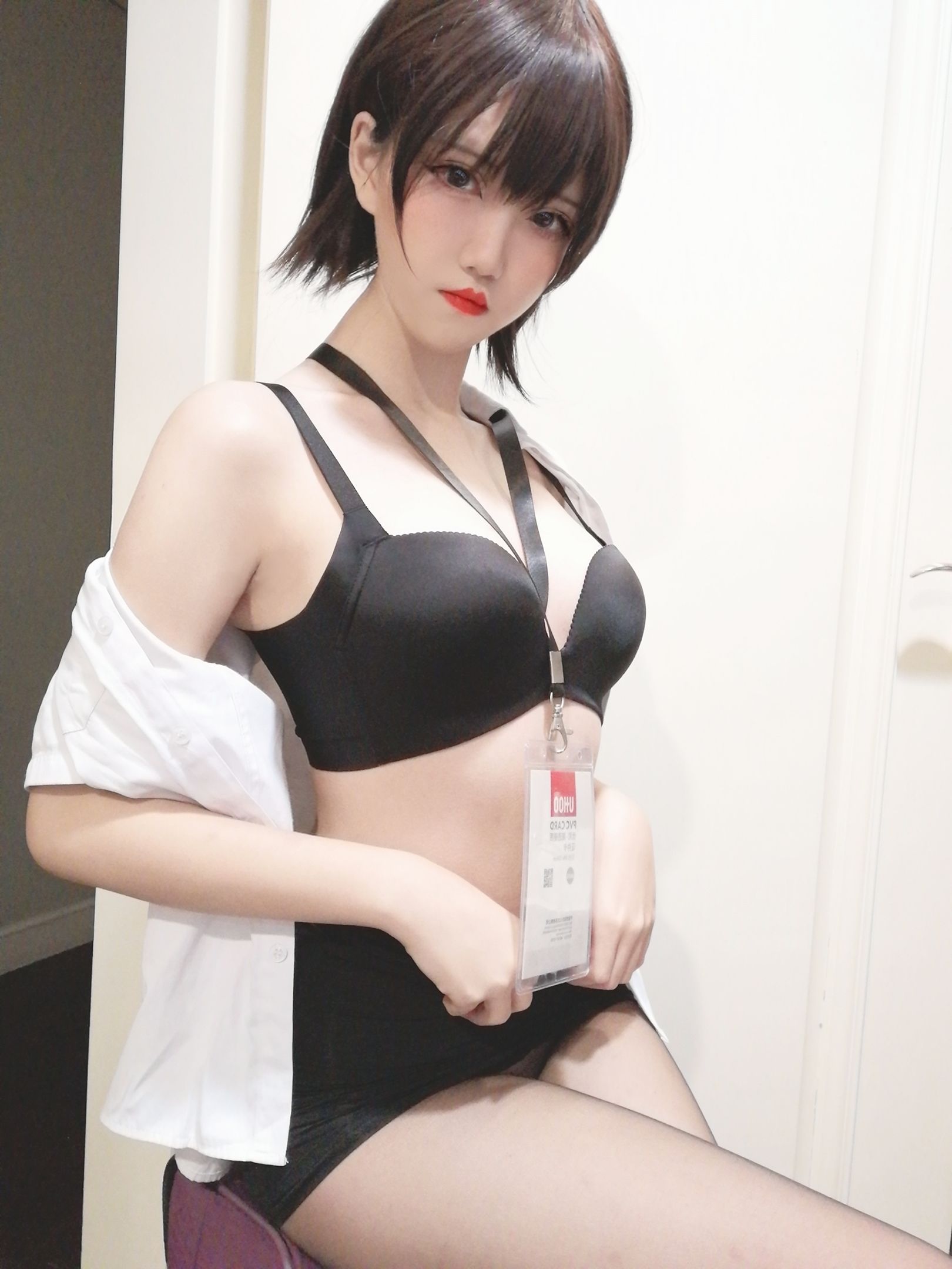 鬼馬少女阿薰卡奧里 黑絲OL