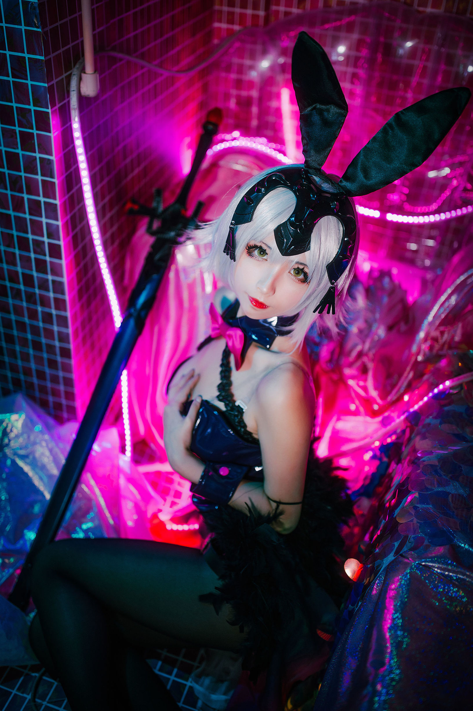 Cosplay Welfare Rioko Liangliangzi Bunny Girl