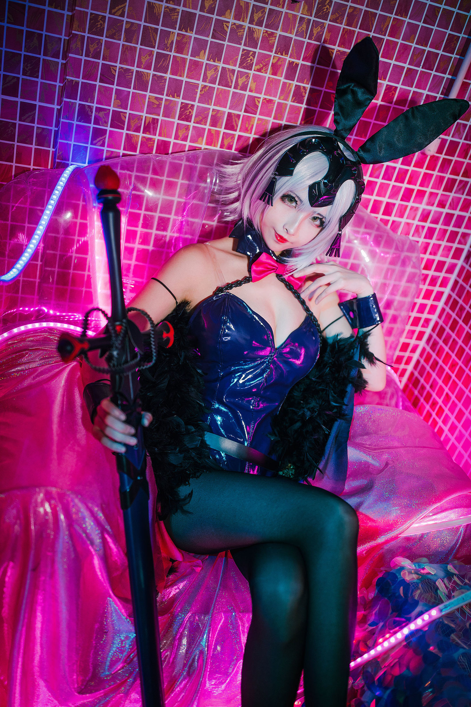 Cosplay Welfare Rioko Liangliangzi Bunny Girl