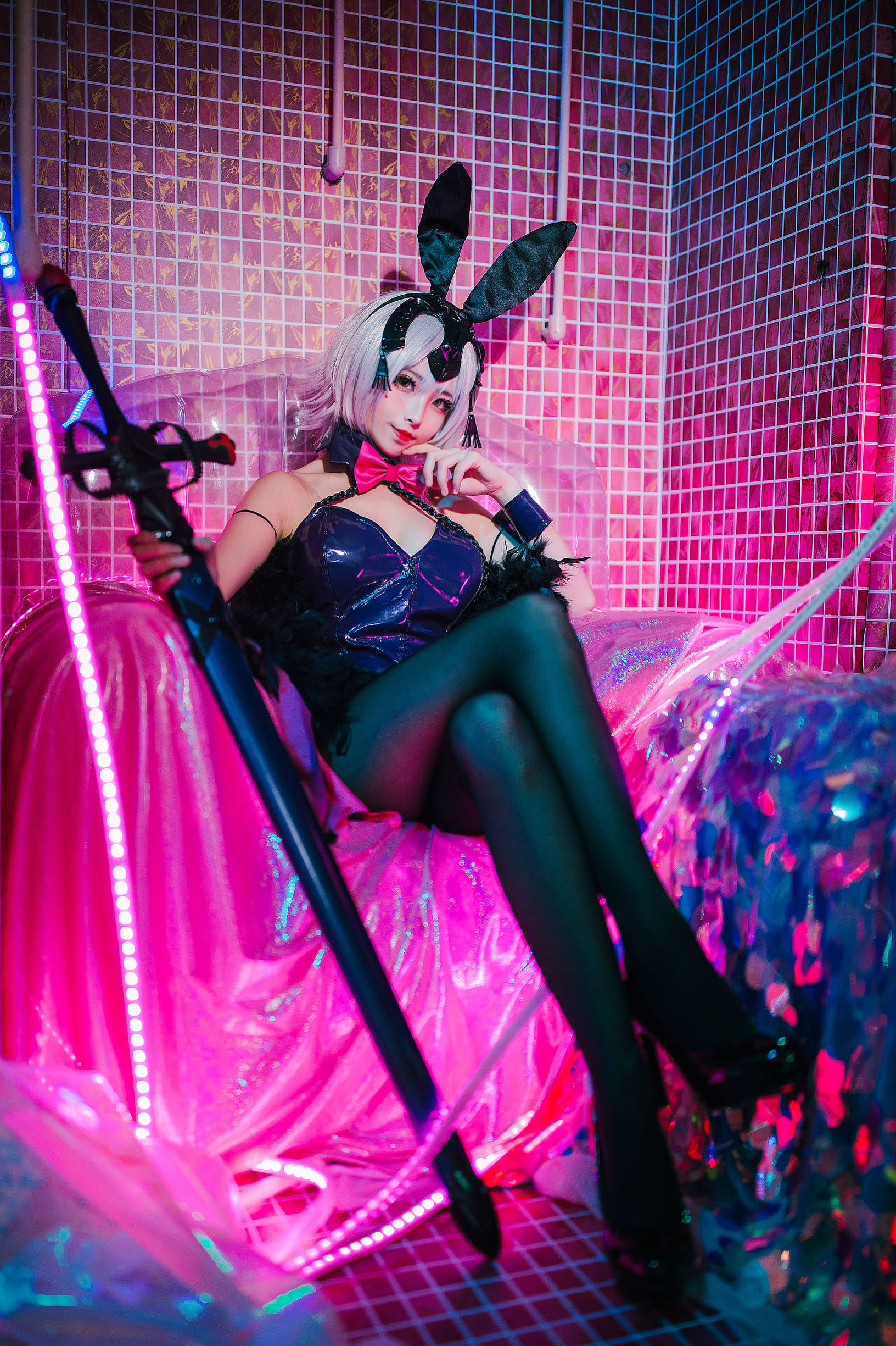 Cosplay Welfare Rioko Liangliangzi Bunny Girl