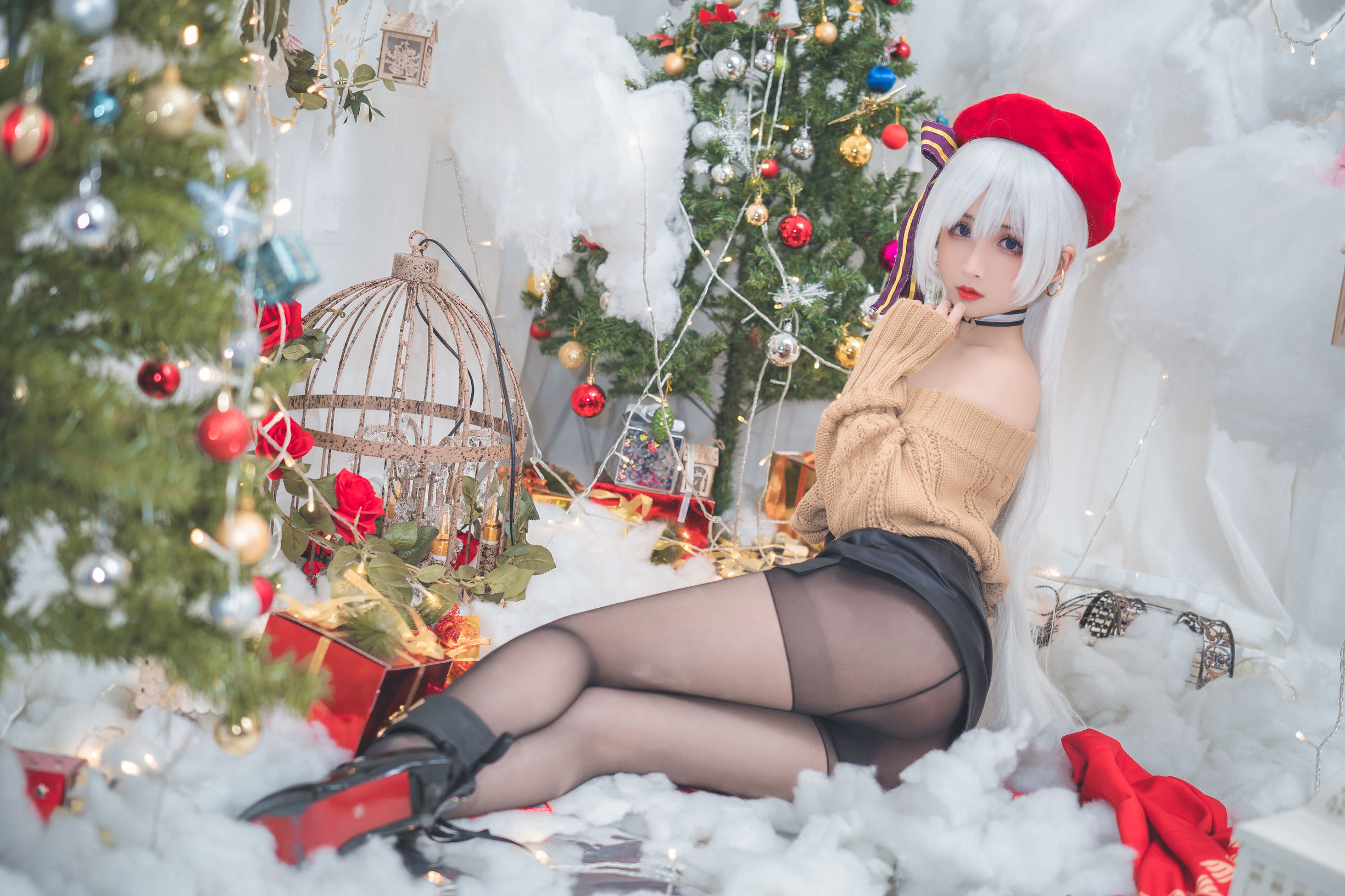 Cosplay Welfare rioko Liang Liang Zi Christmas Bell Belfast