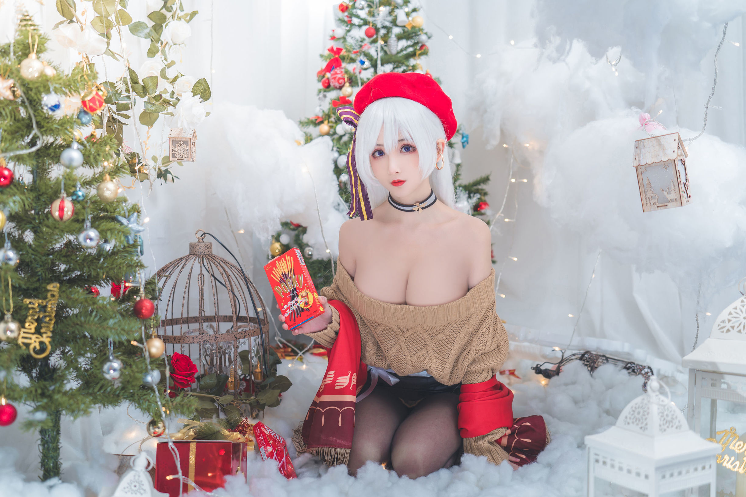 コスプレの福利 Rioko りょうりょうこ クリスマスベルファスト