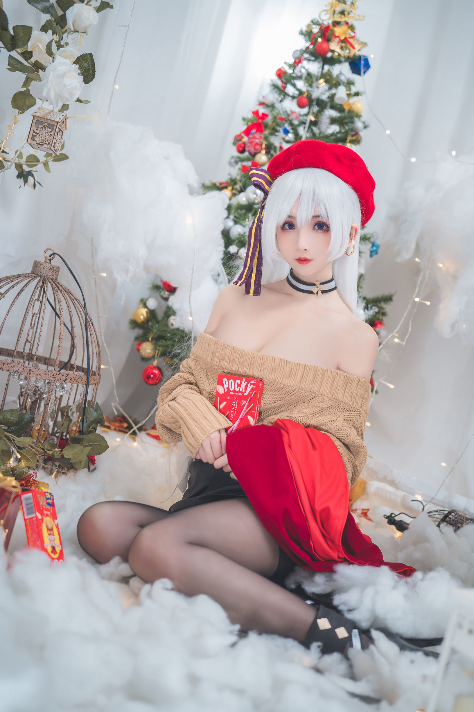 コスプレの福利 Rioko りょうりょうこ クリスマスベルファスト