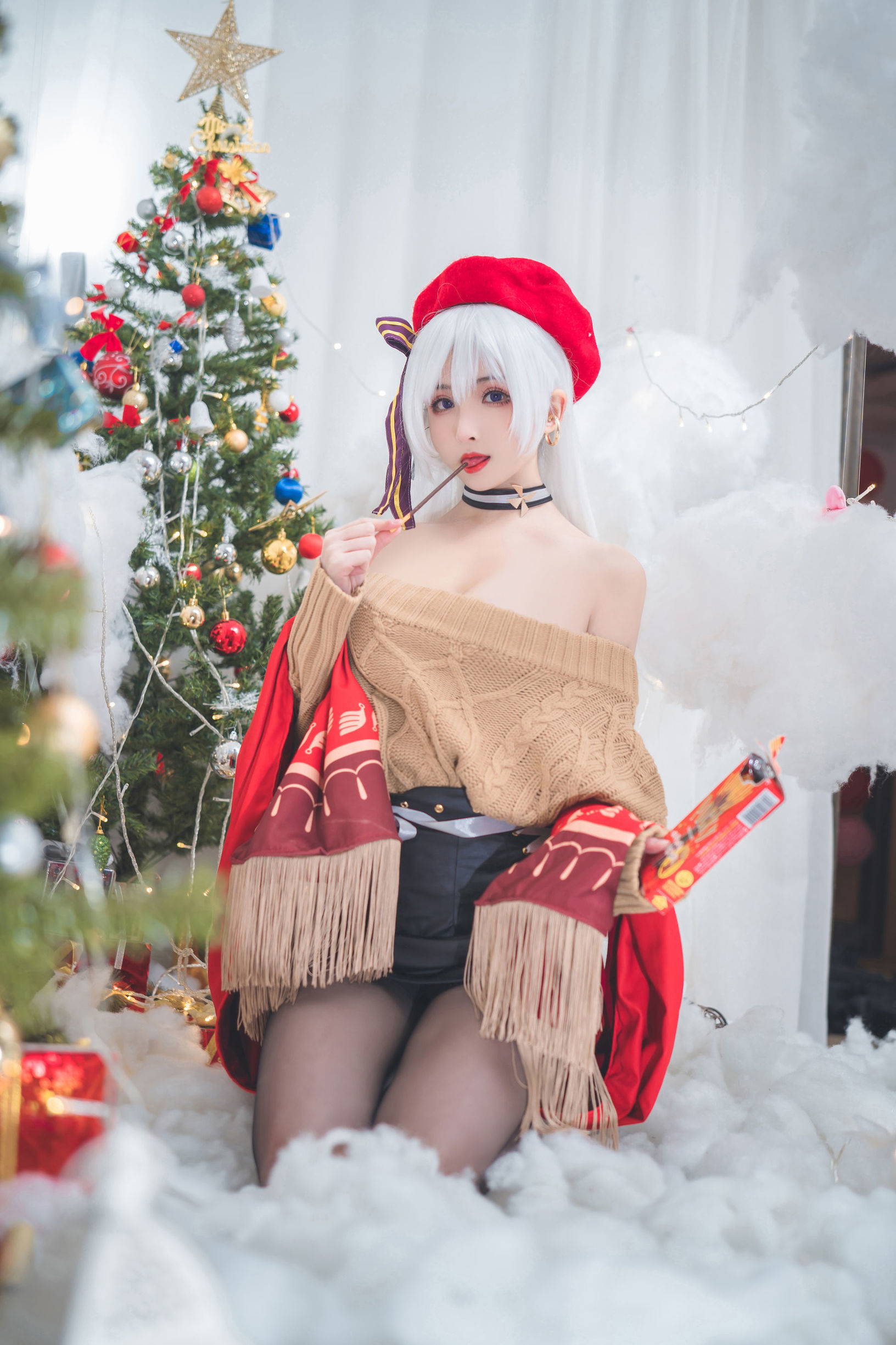 コスプレの福利 Rioko りょうりょうこ クリスマスベルファスト