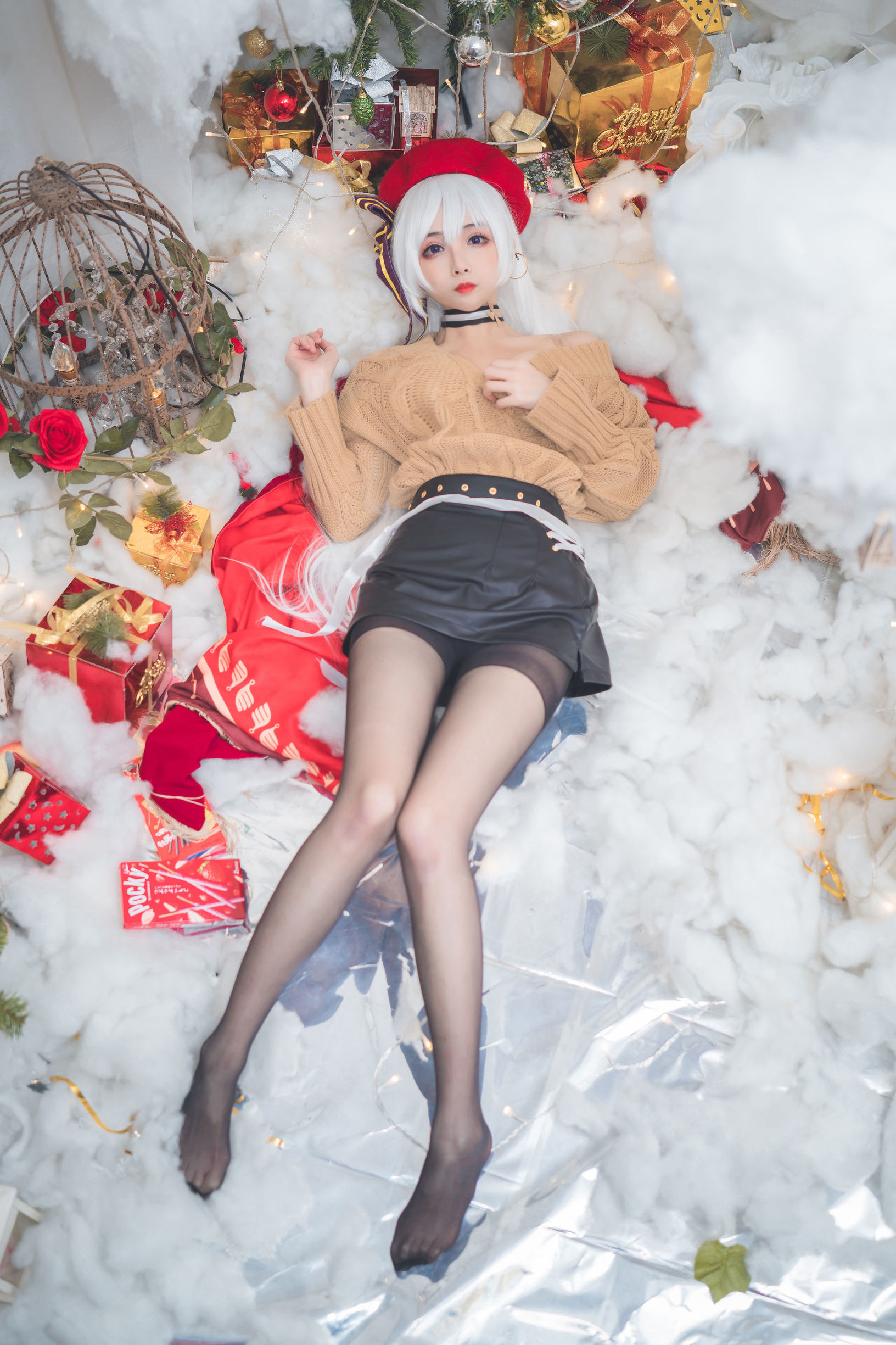 コスプレの福利 Rioko りょうりょうこ クリスマスベルファスト