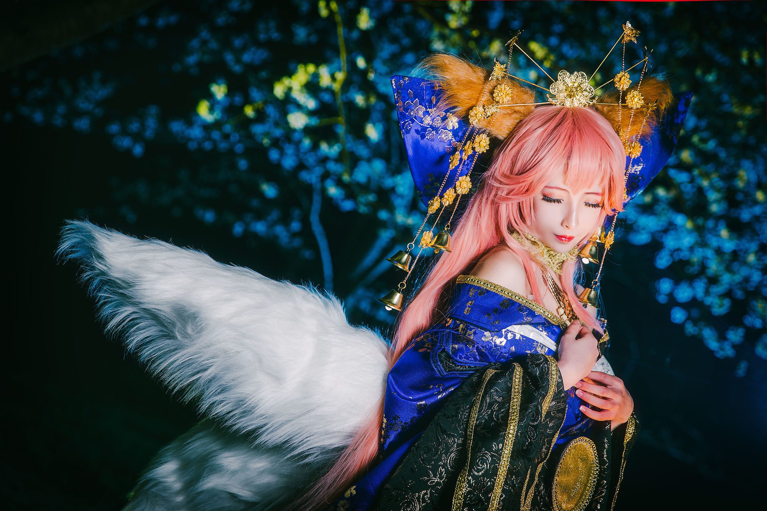 Cosplay Welfare Rioko Liang Liang Zi Tamamo-no-Mae Fully Upgraded