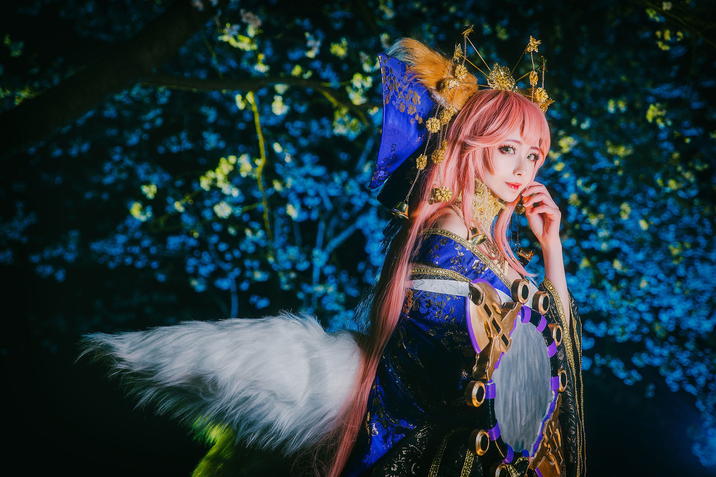 Cosplay Welfare Rioko Liang Liang Zi Tamamo-no-Mae Fully Upgraded