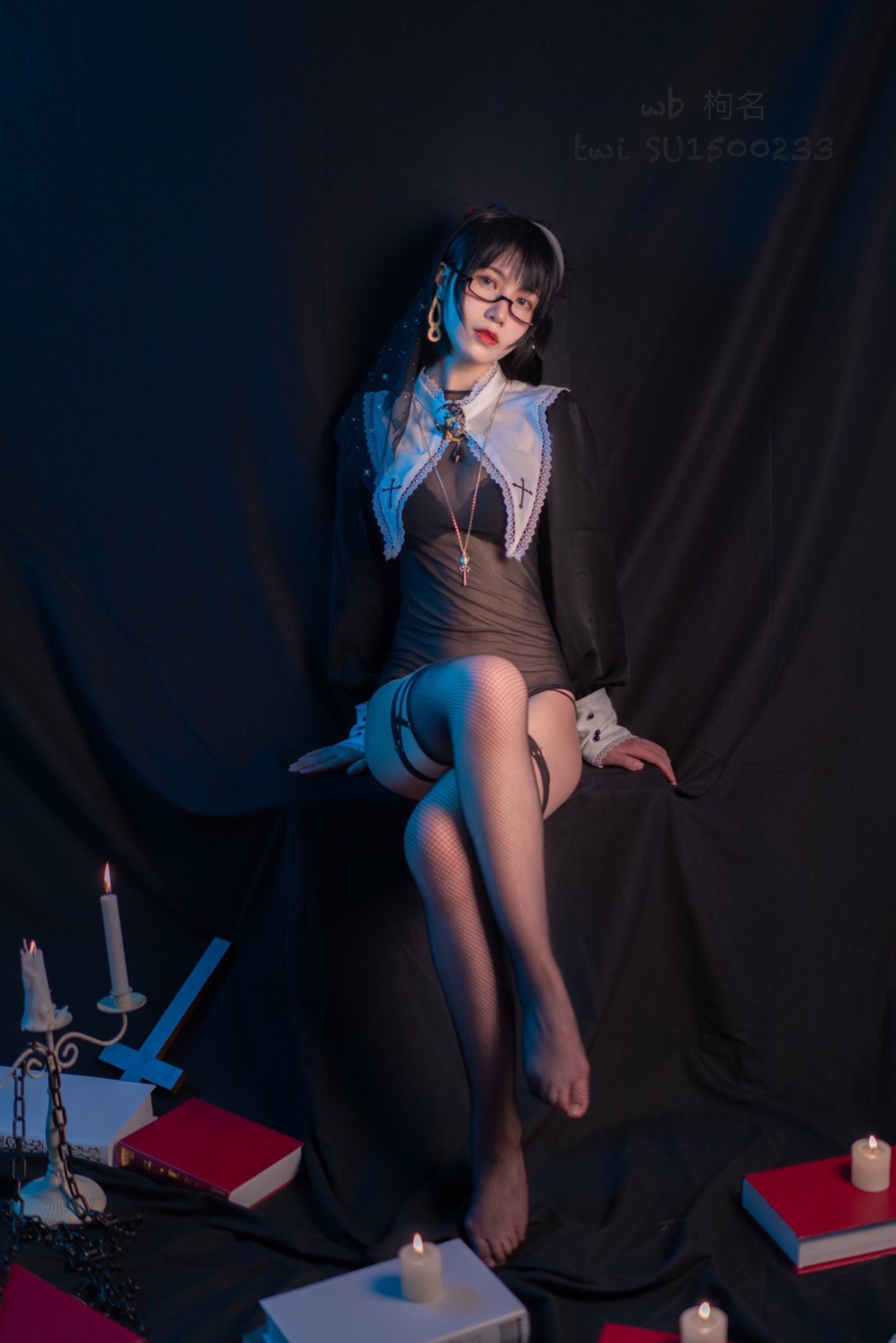 COSER美女逐月su 修女