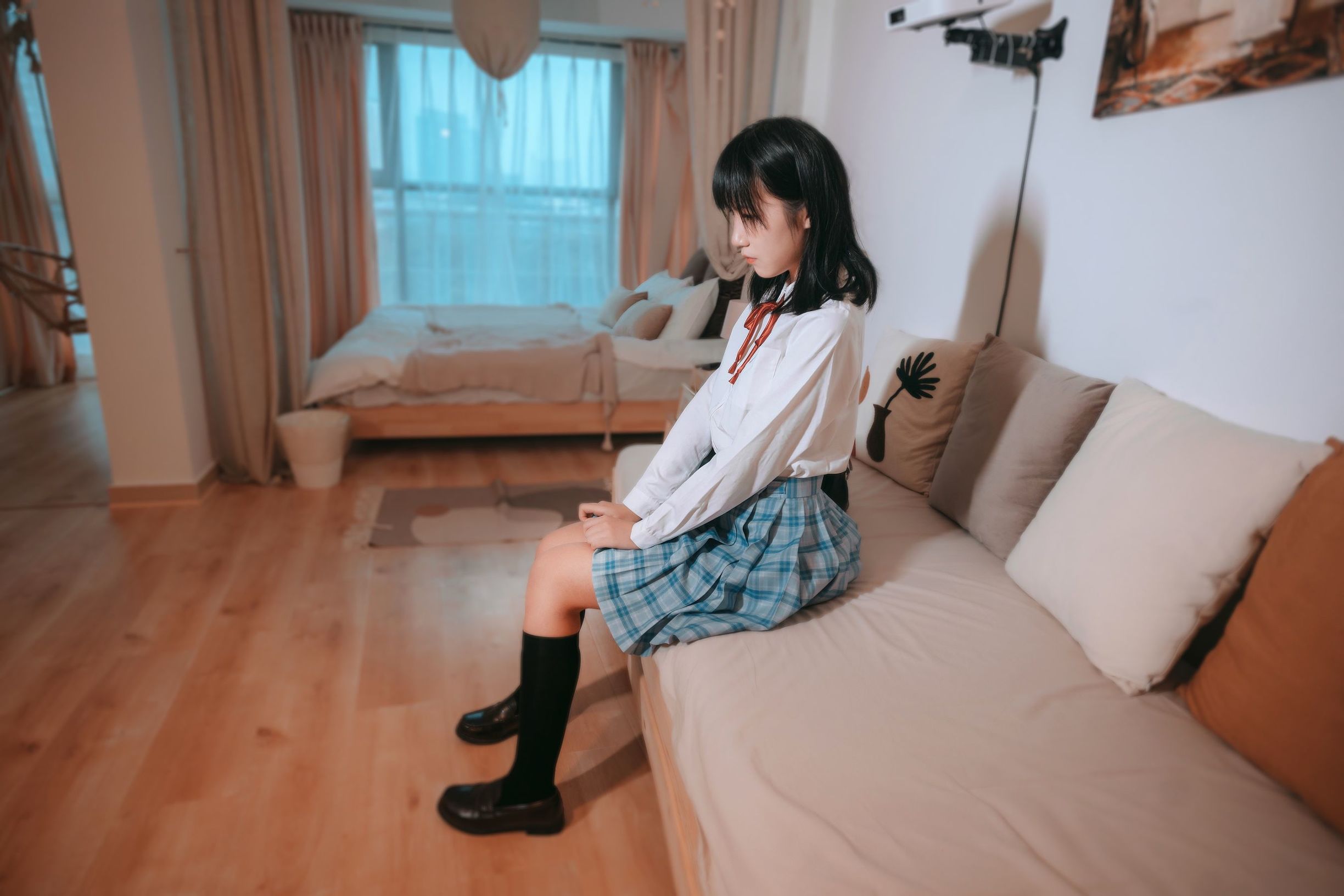 COSER người đẹp Zhuyue su, bạn của con gái.