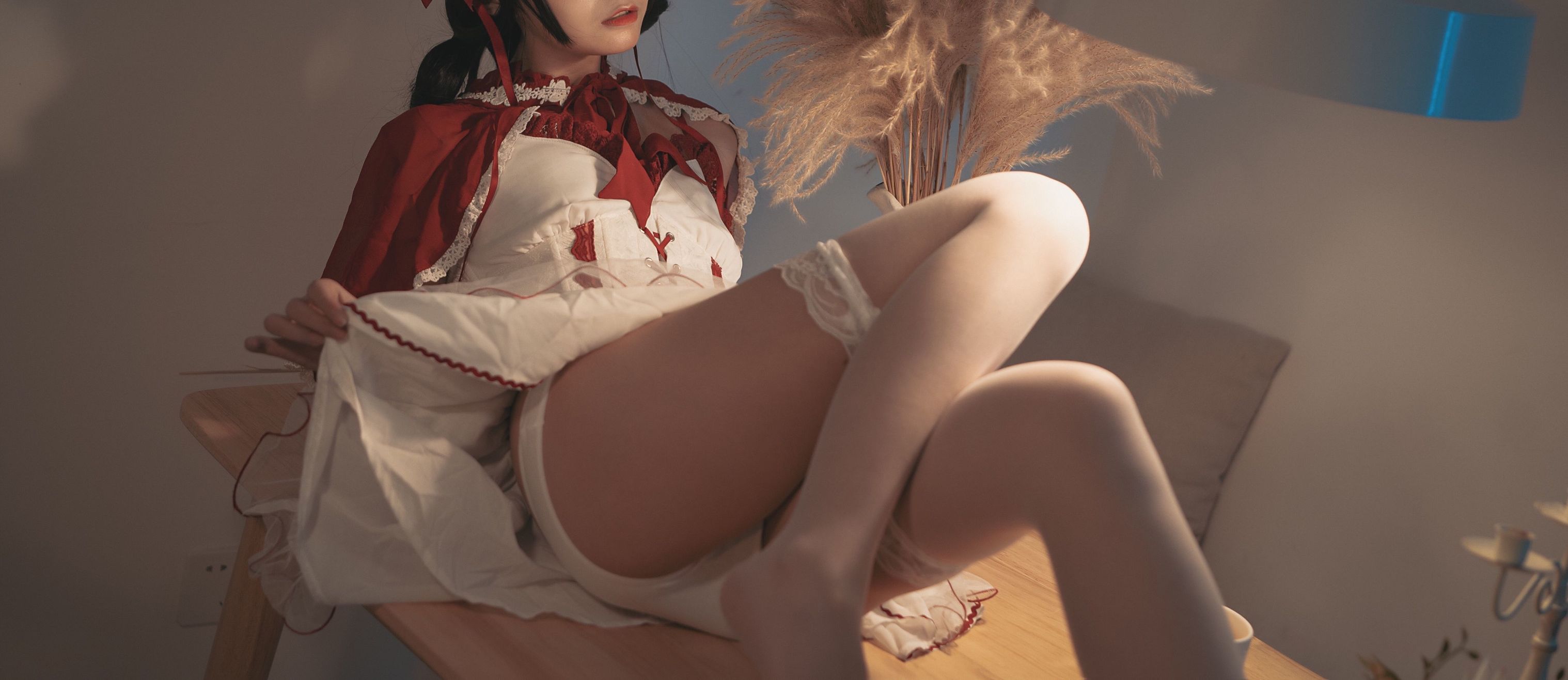 COSER mỹ nữ Chuyệt Nguyệt Su Cô Bé Quàng Khăn Đỏ