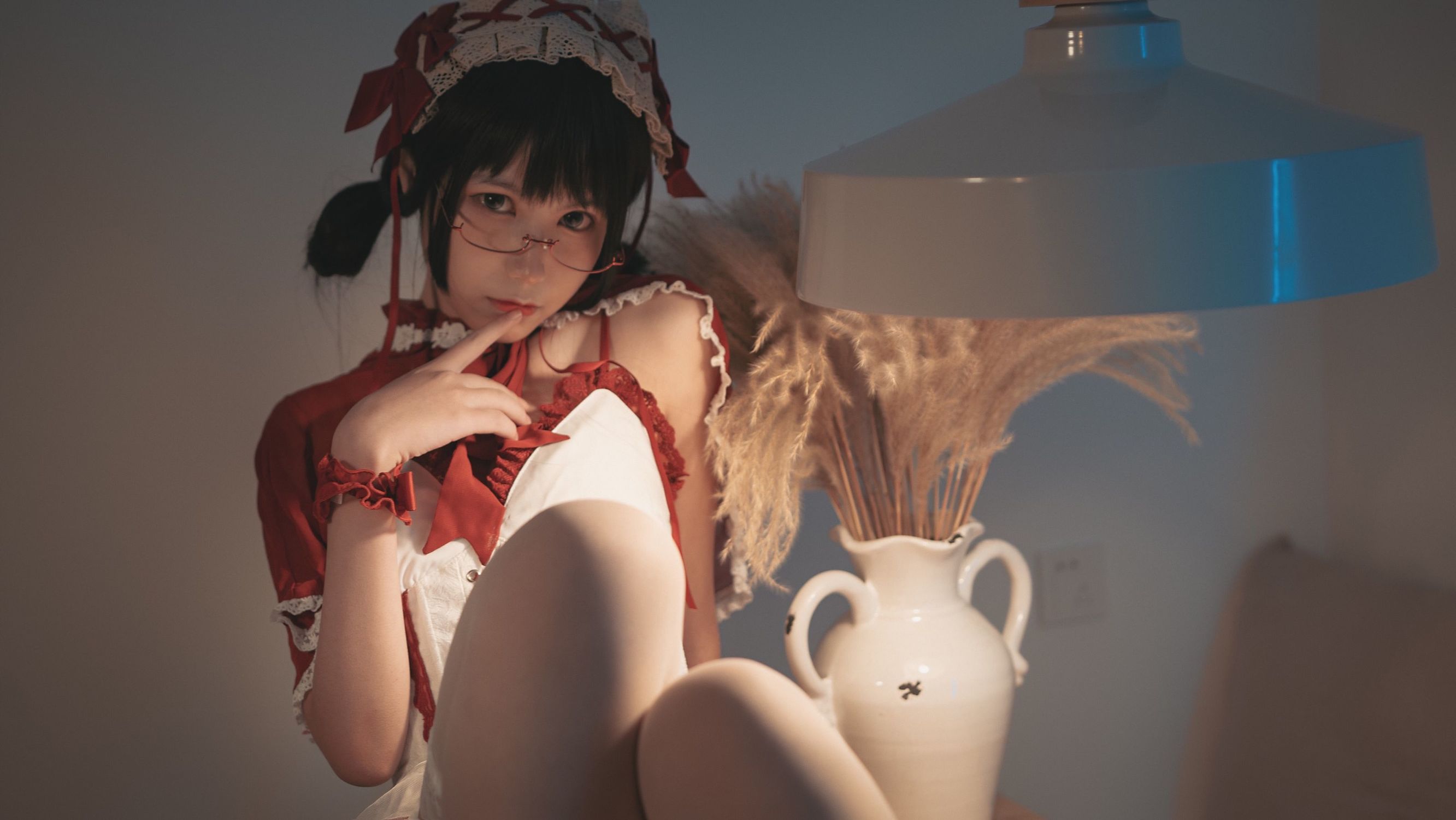 COSER mỹ nữ Chuyệt Nguyệt Su Cô Bé Quàng Khăn Đỏ