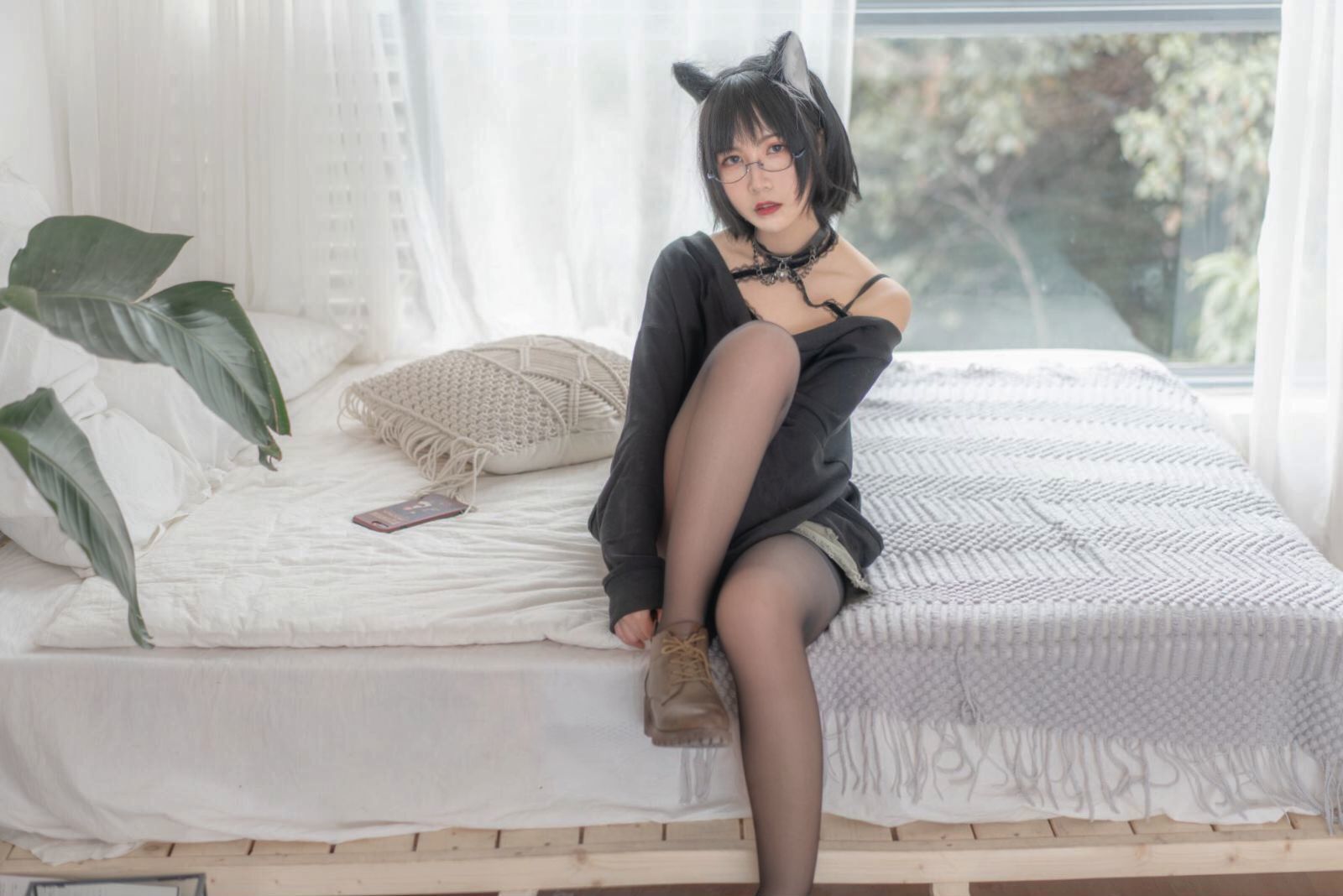 COSER người đẹp Chúc Nguyệt Su hàng ngày mèo nàng