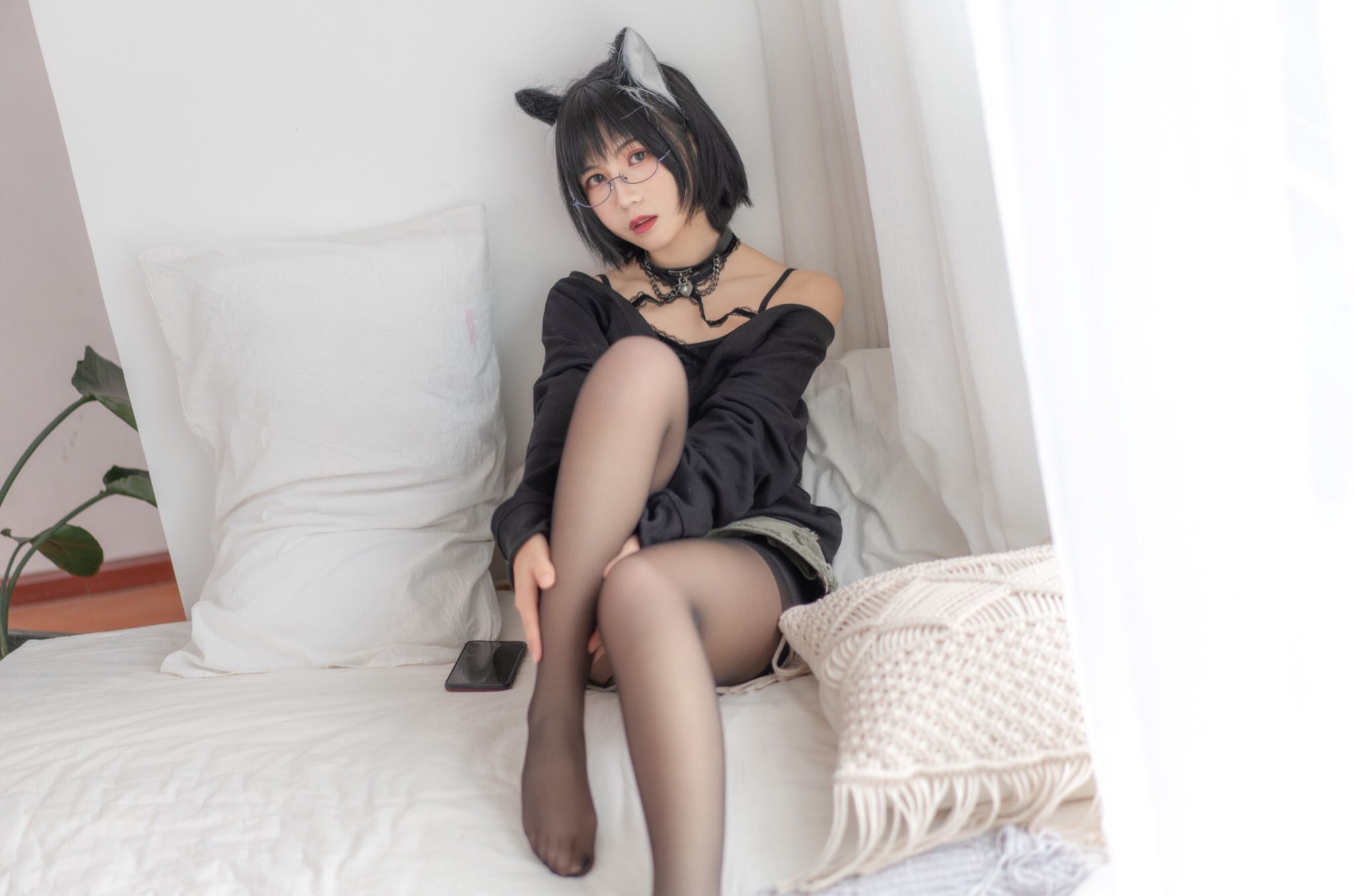 COSER người đẹp Chúc Nguyệt Su hàng ngày mèo nàng