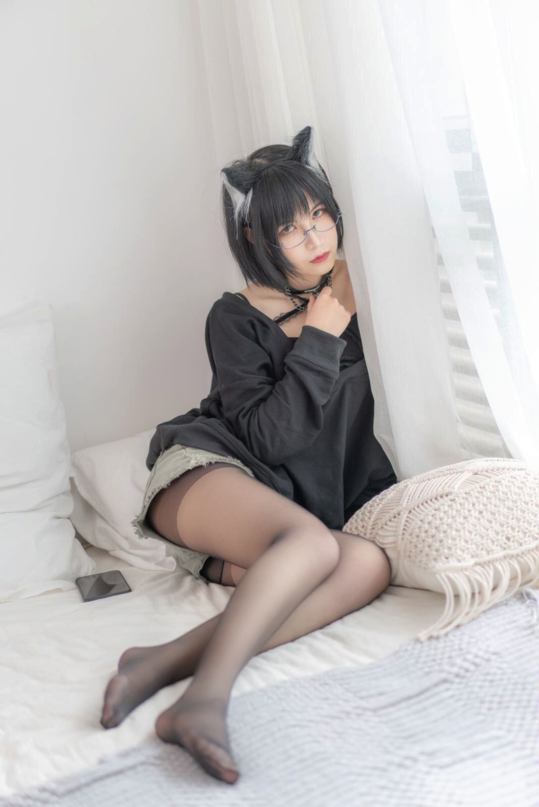 COSER người đẹp Chúc Nguyệt Su hàng ngày mèo nàng