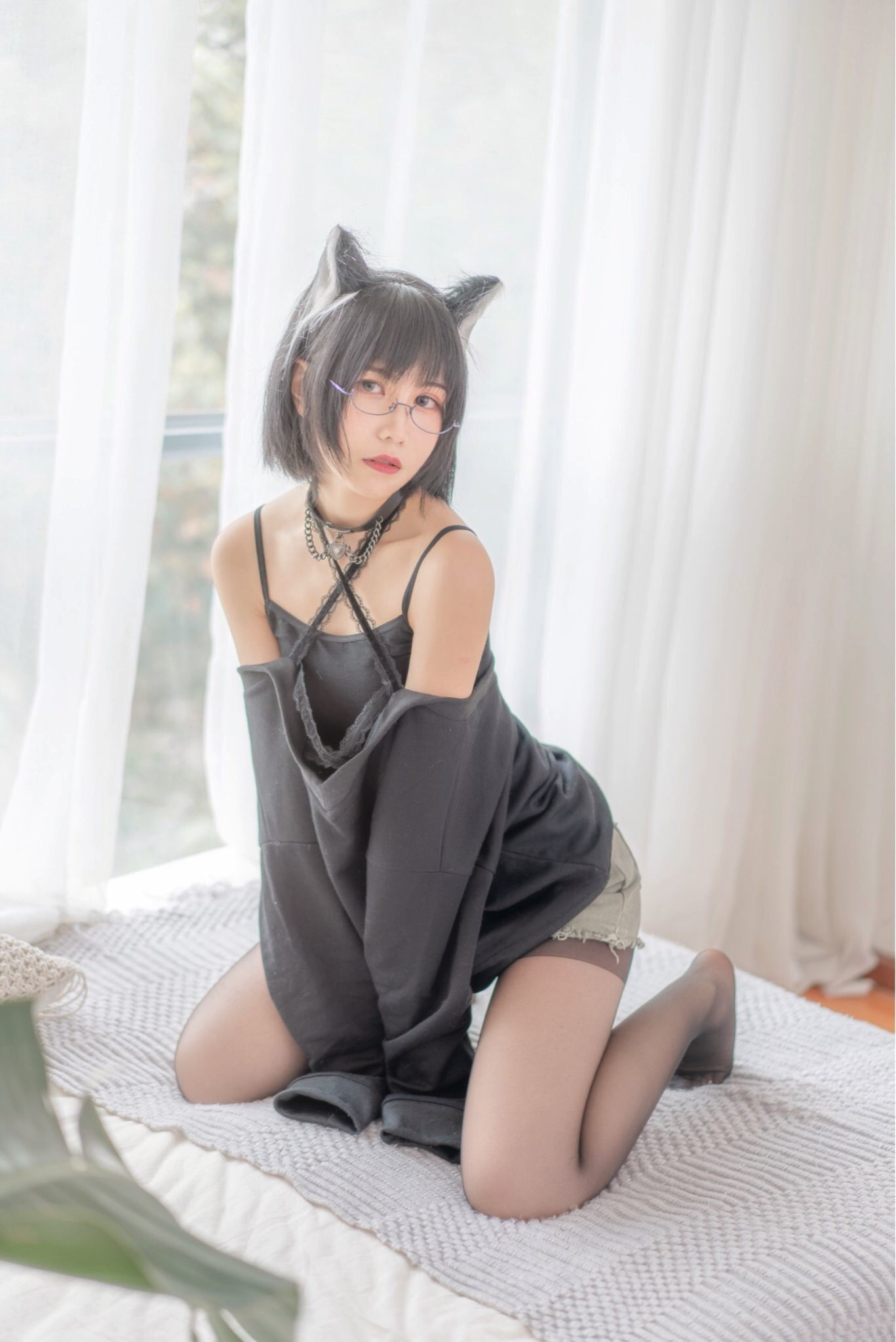 コスプレイヤー美女ジュユエス 日常猫娘