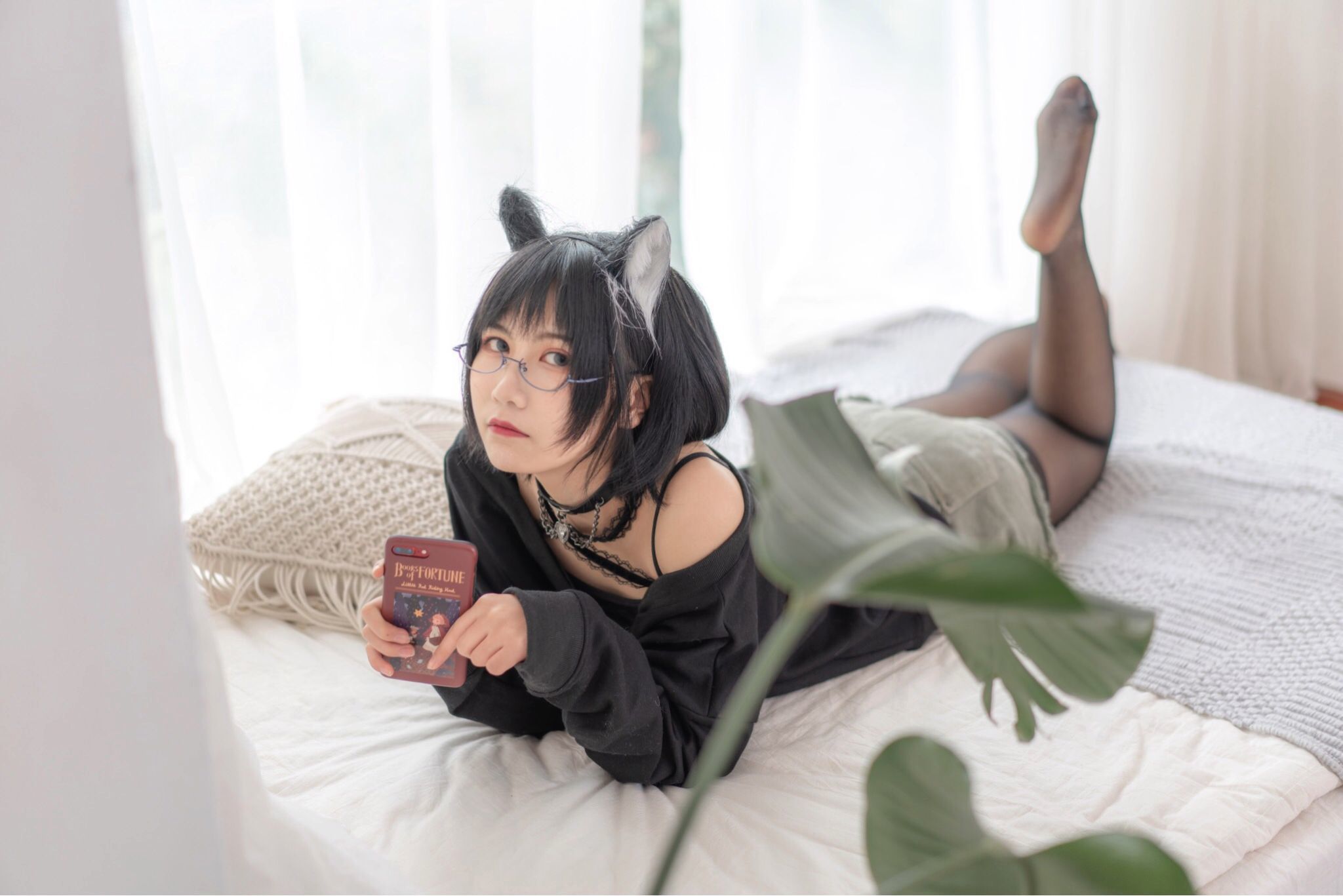 コスプレイヤー美女ジュユエス 日常猫娘