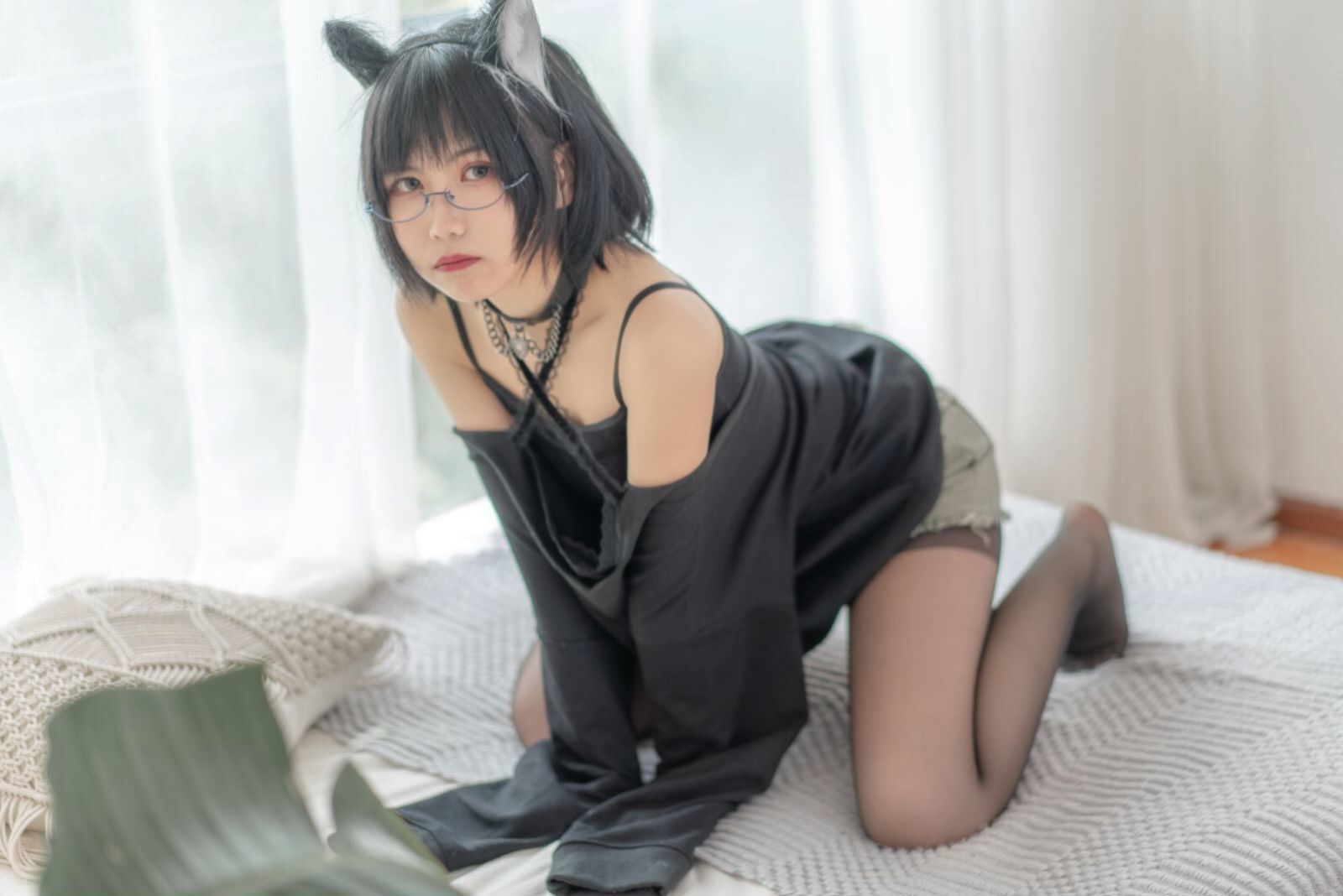 COSER người đẹp Chúc Nguyệt Su hàng ngày mèo nàng