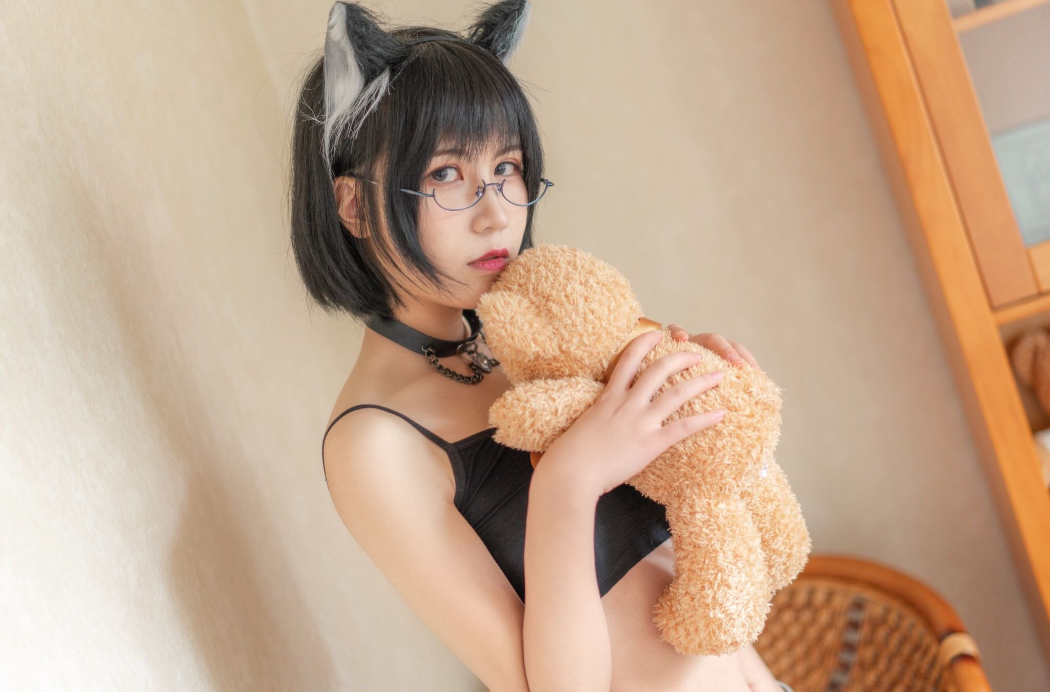 COSER người đẹp Chúc Nguyệt Su hàng ngày mèo nàng