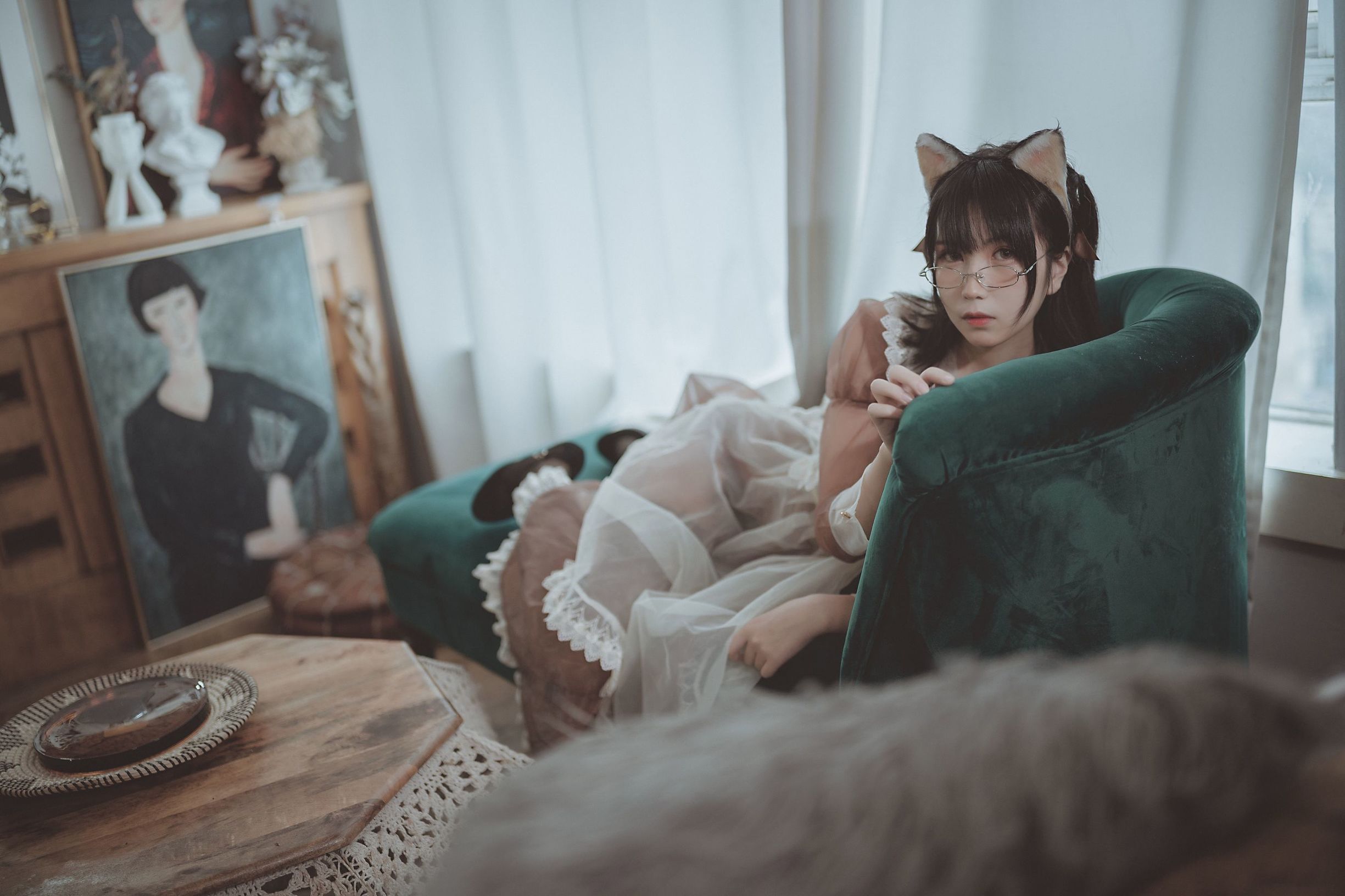 COSER Người Đẹp逐月su Nữ Hầu Trong Suốt