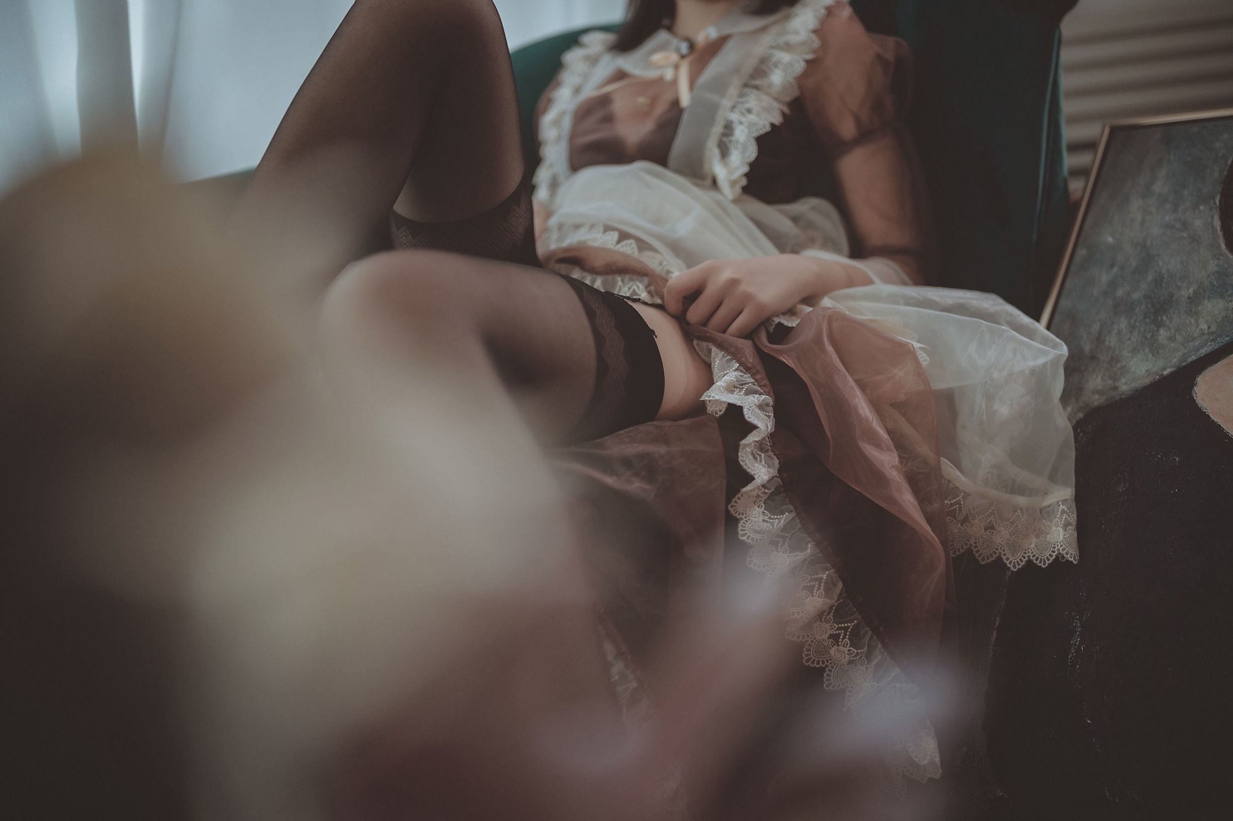 COSER Người Đẹp逐月su Nữ Hầu Trong Suốt