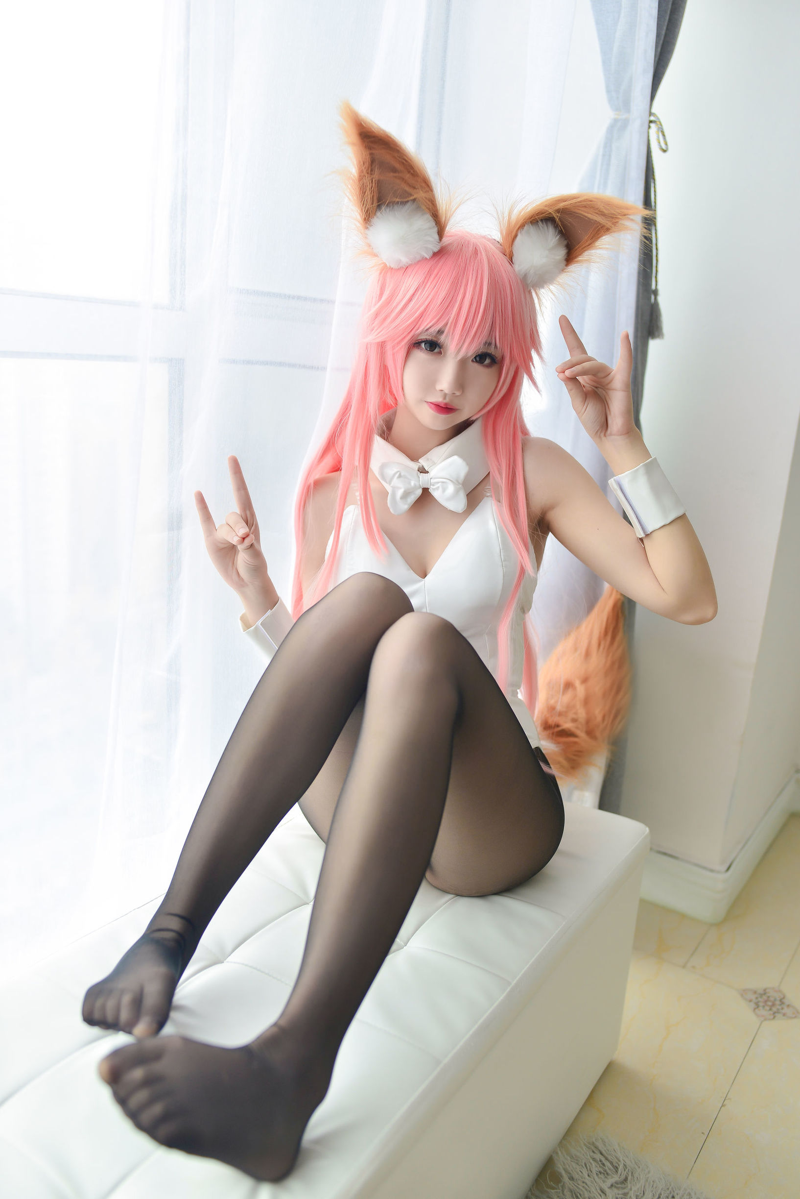 コスお姉さん雪琪 玉藻前バニーガール