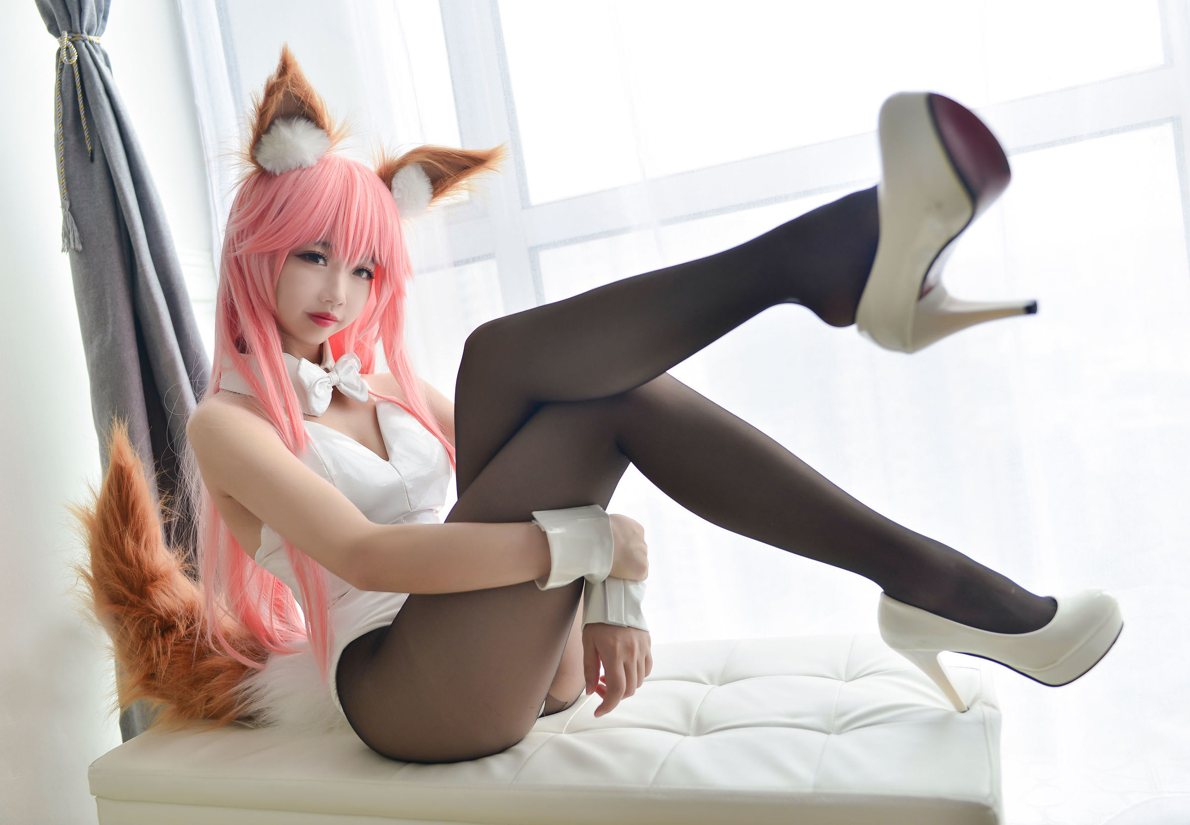 コスお姉さん雪琪 玉藻前バニーガール