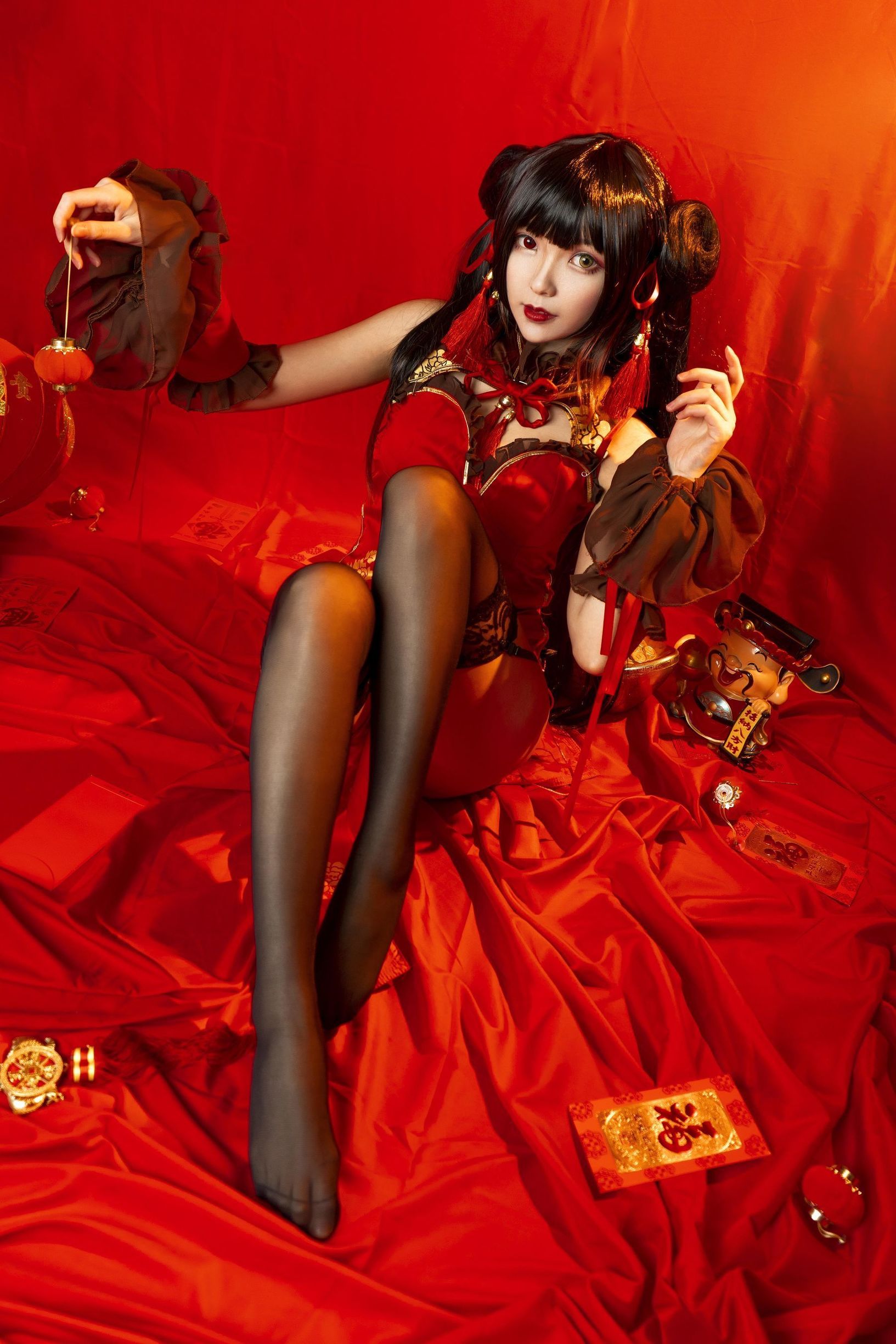 Coser tiểu thư Yến Tử kiên cố không thể phá hủy Kurumi Năm Mới