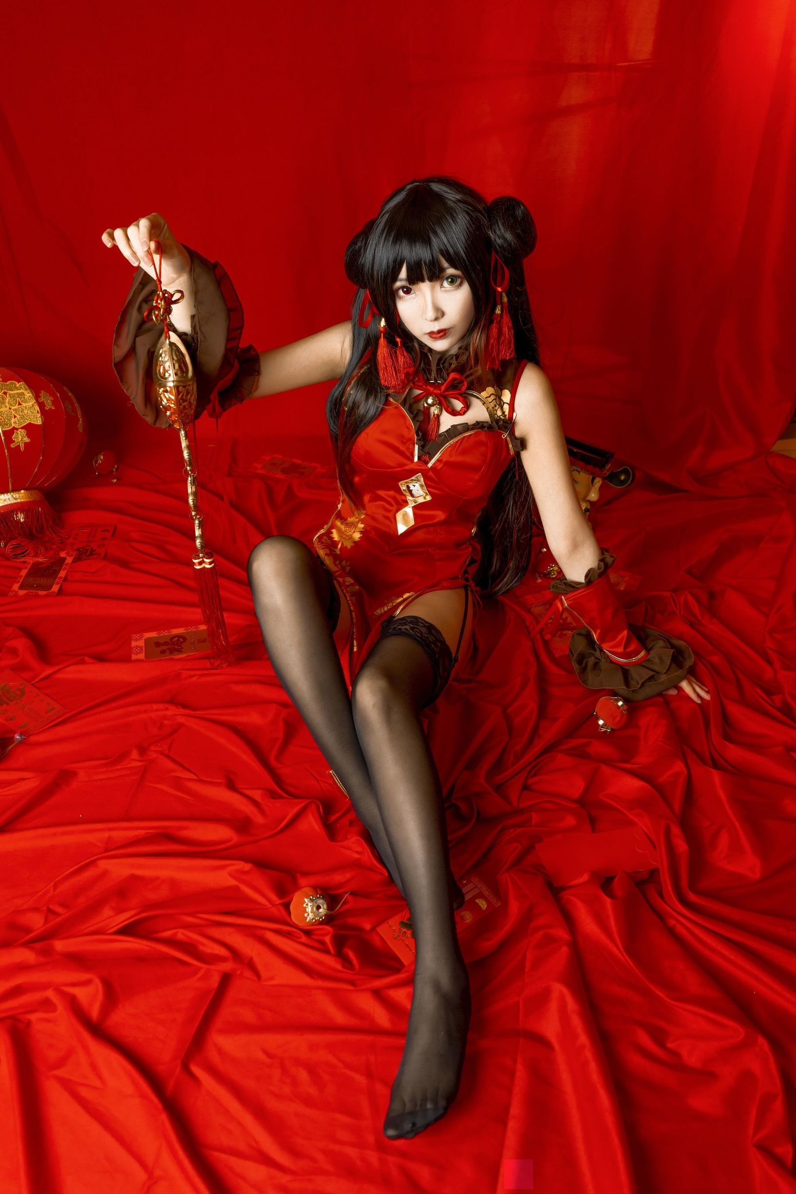 Coser tiểu thư Yến Tử kiên cố không thể phá hủy Kurumi Năm Mới