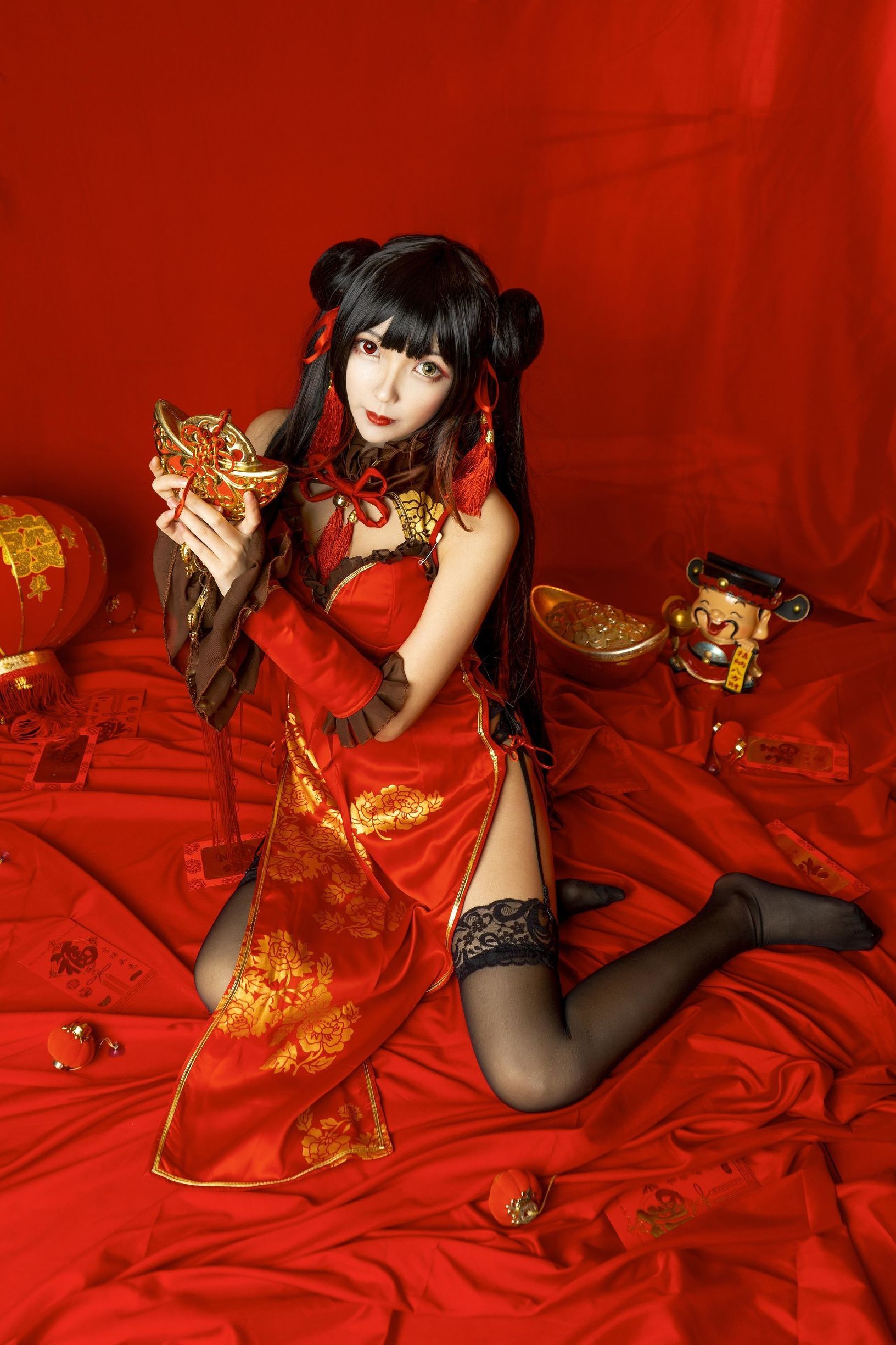Coser tiểu thư Yến Tử kiên cố không thể phá hủy Kurumi Năm Mới