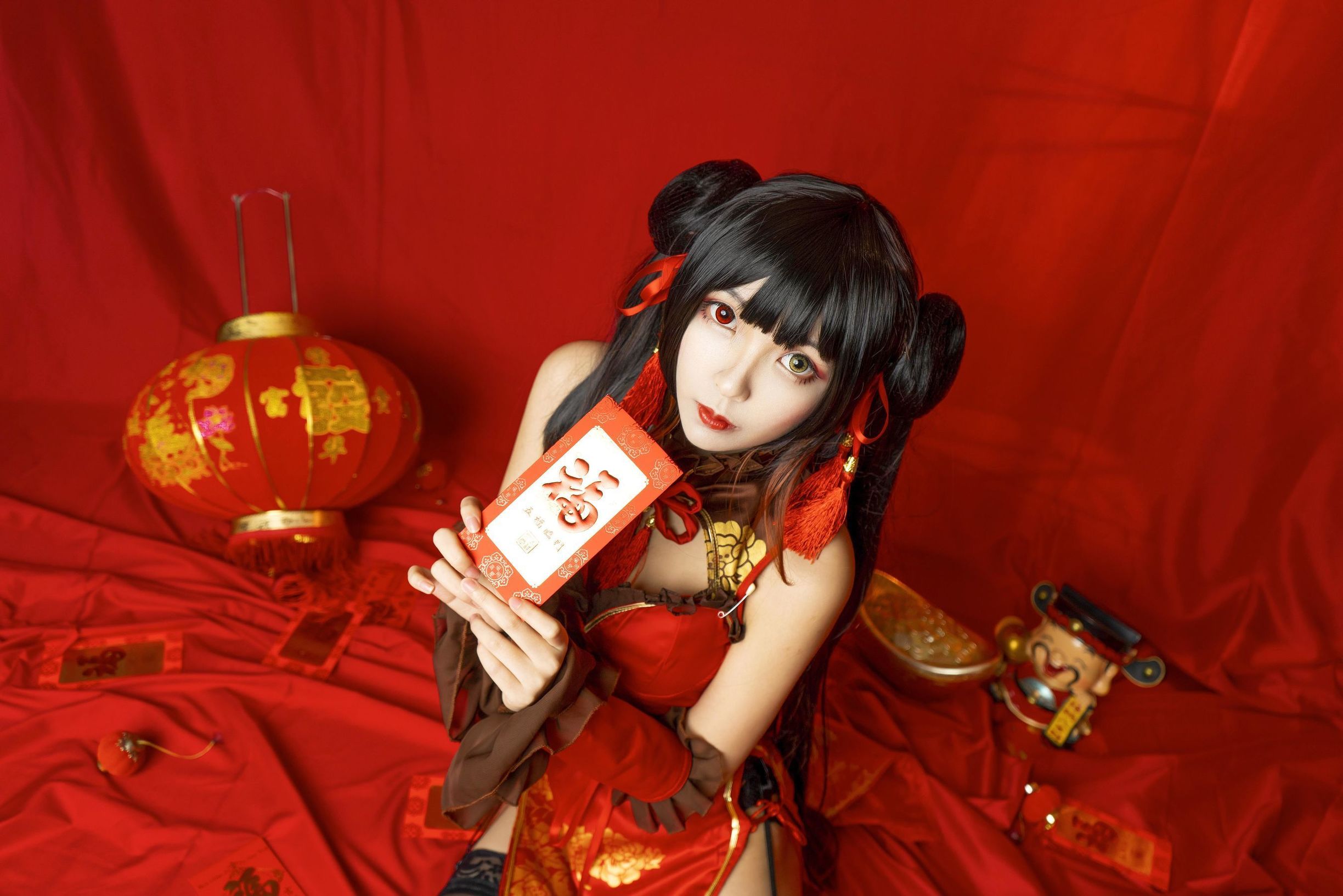 Coser tiểu thư Yến Tử kiên cố không thể phá hủy Kurumi Năm Mới
