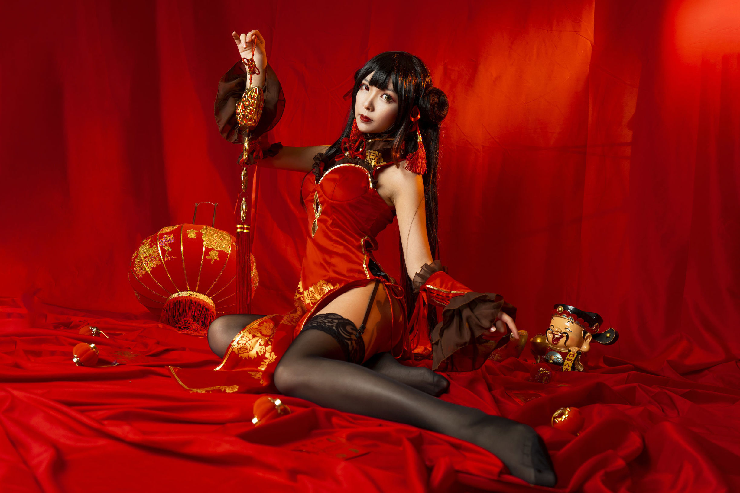 Coser tiểu thư Yến Tử kiên cố không thể phá hủy Kurumi Năm Mới
