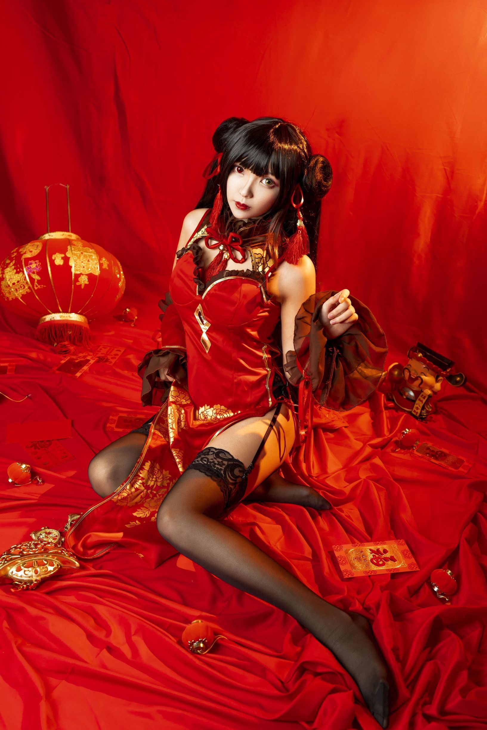 Coser tiểu thư Yến Tử kiên cố không thể phá hủy Kurumi Năm Mới