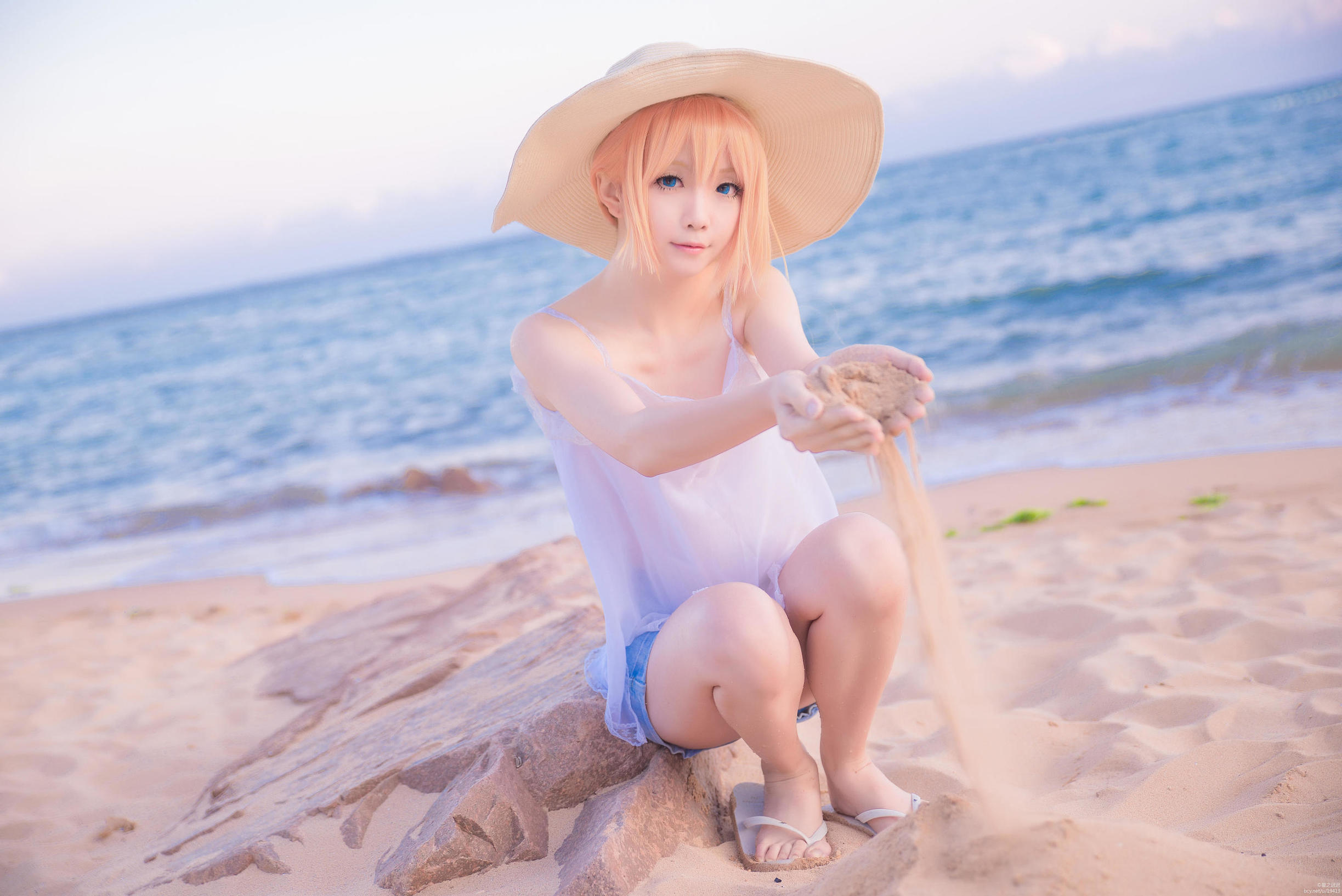 Coser Xiaojie Xing Chi Chi - Touken Ranbu COS Rantou Shirou