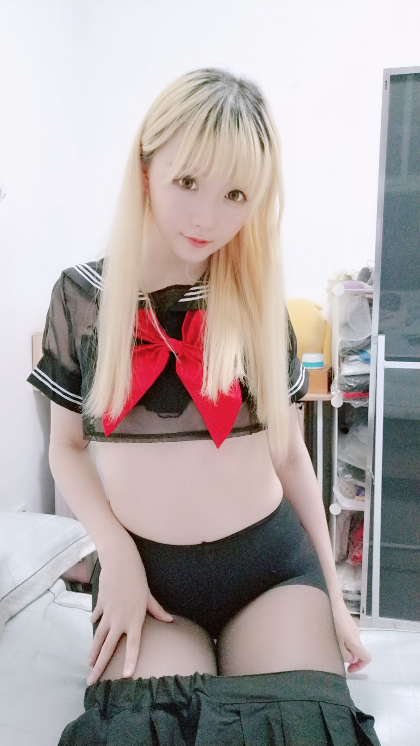 코서 아가씨 성지치치 검은 제복